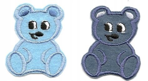  Mis patch gerät in bügeln für kleidung lätzchen pullover trainingsanzug s