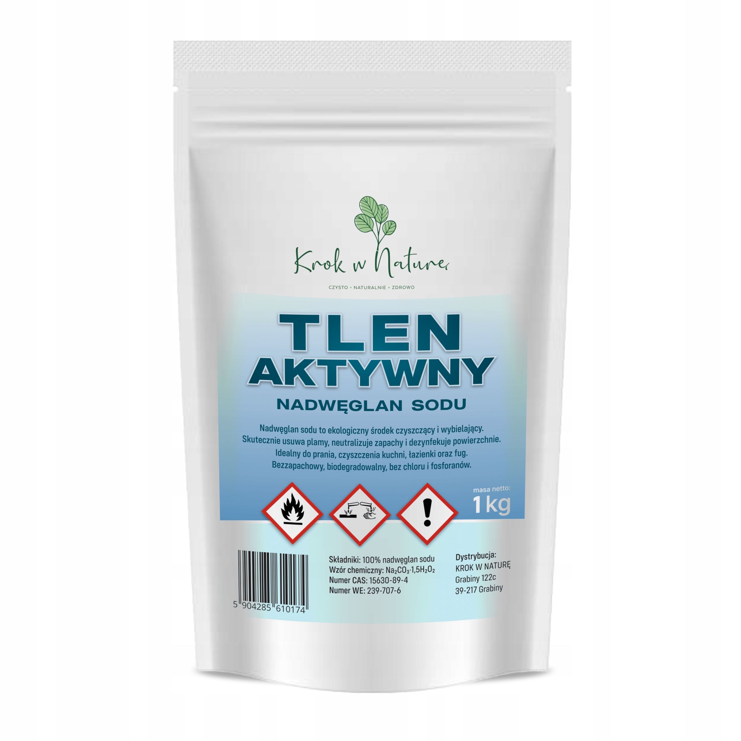  Nātrija perkarbonāts skābeklis aktīvs mazgāšana tīrīšana 5 kg