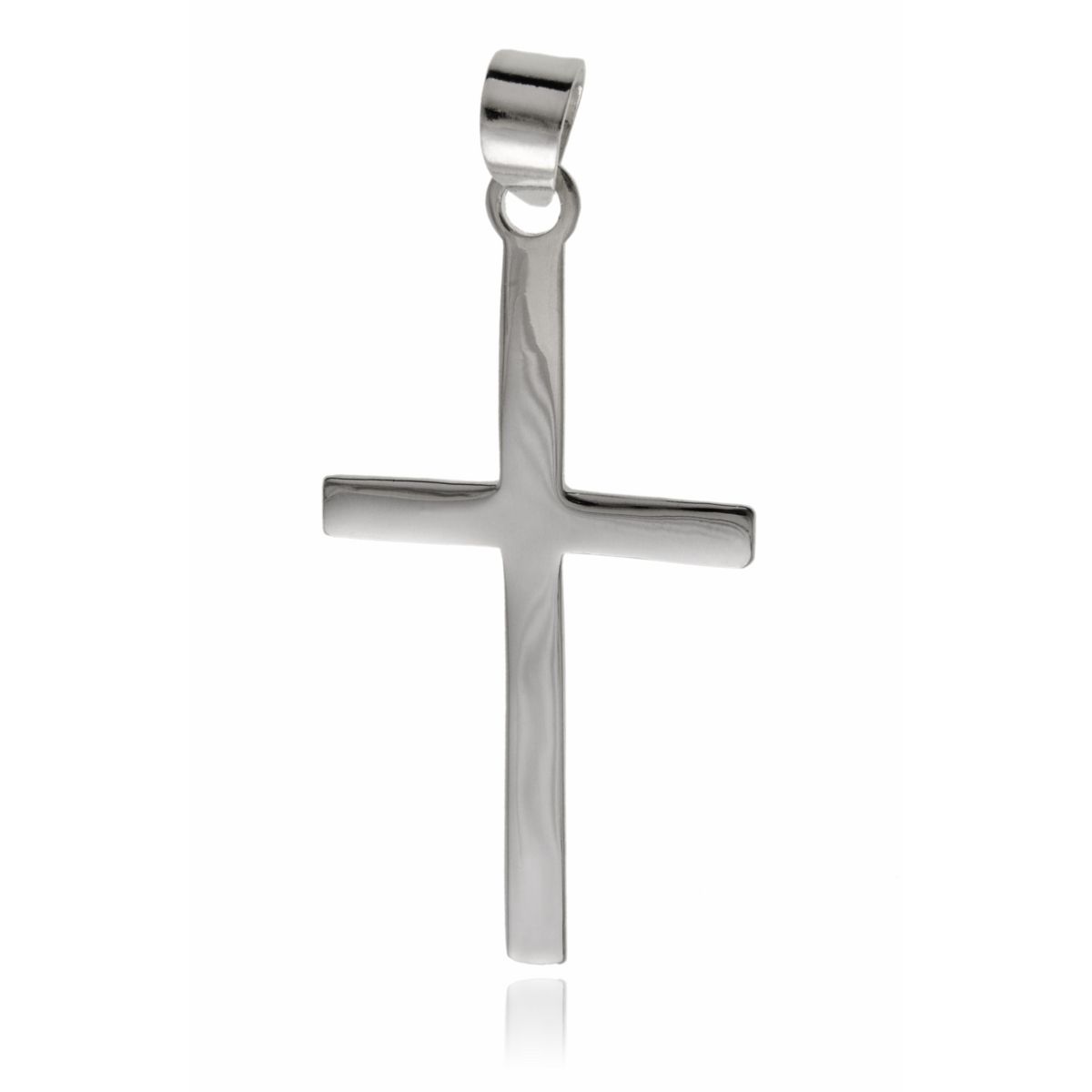  Halskette kreuz kreuz cross masse farbe schwarze farbe silber 925 wmk023 - 2,2g.