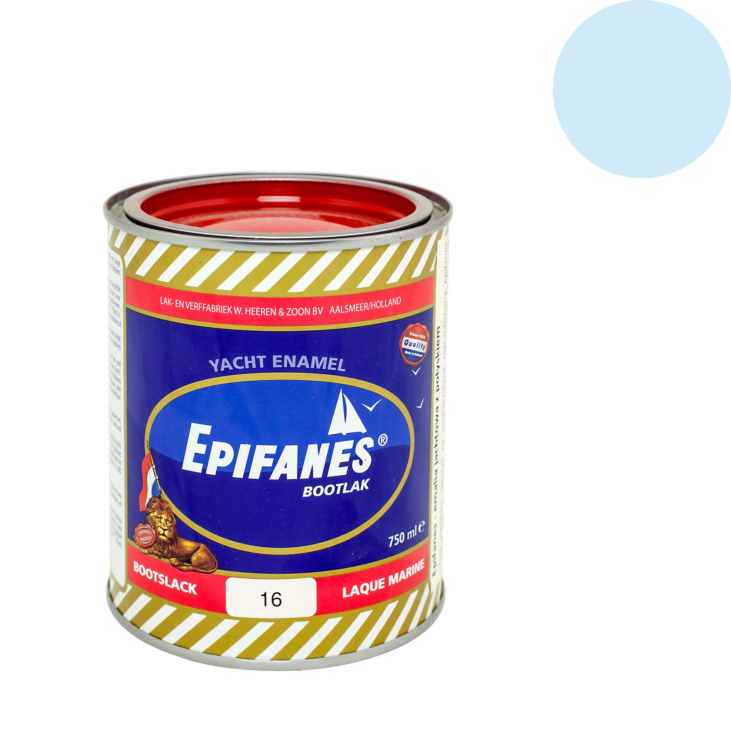  Epifanes emalis jachtos blizgesio rudos spalvos šokoladų.