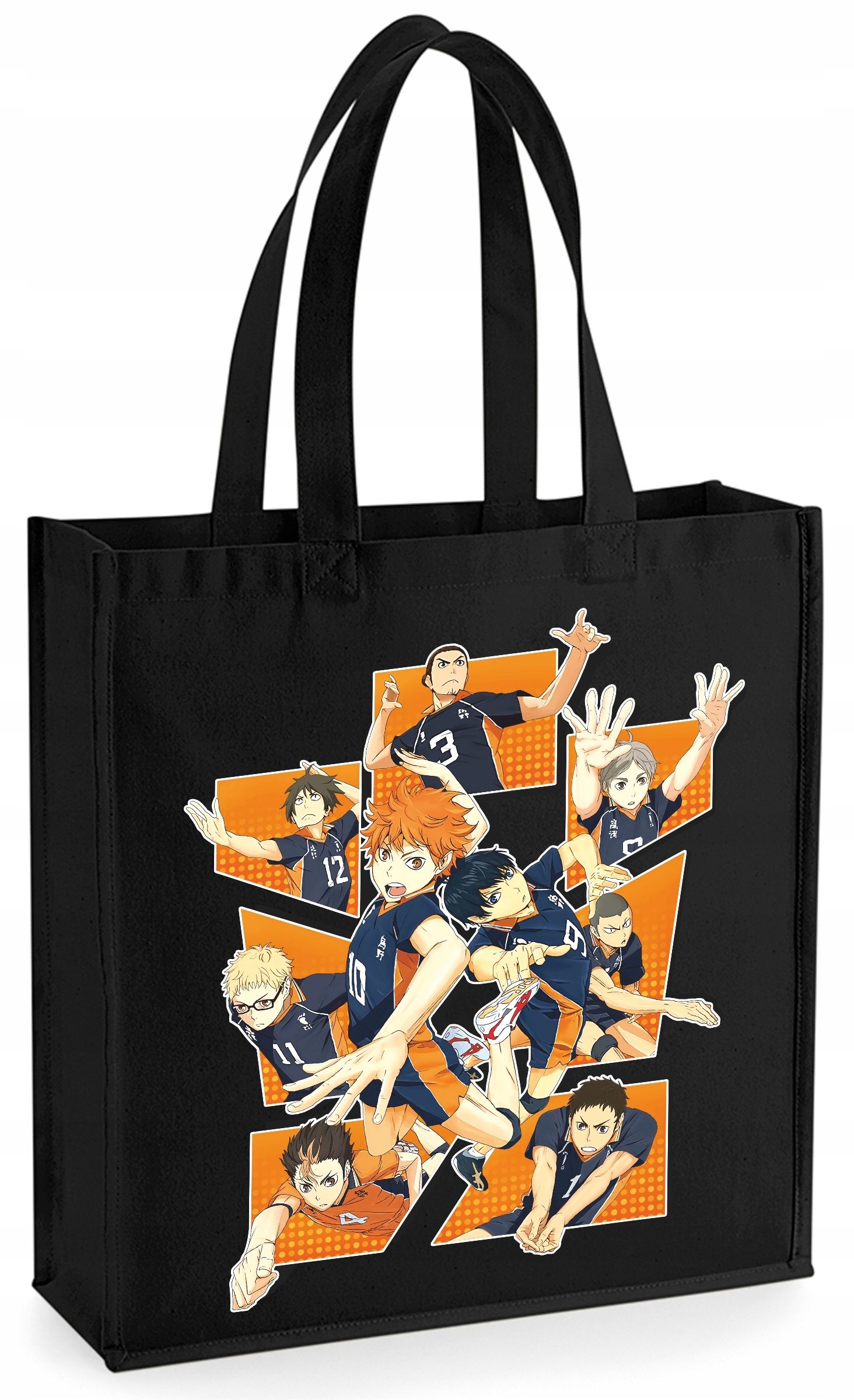  Haikyuu anime große tasche baumwolle zum einkaufen w600