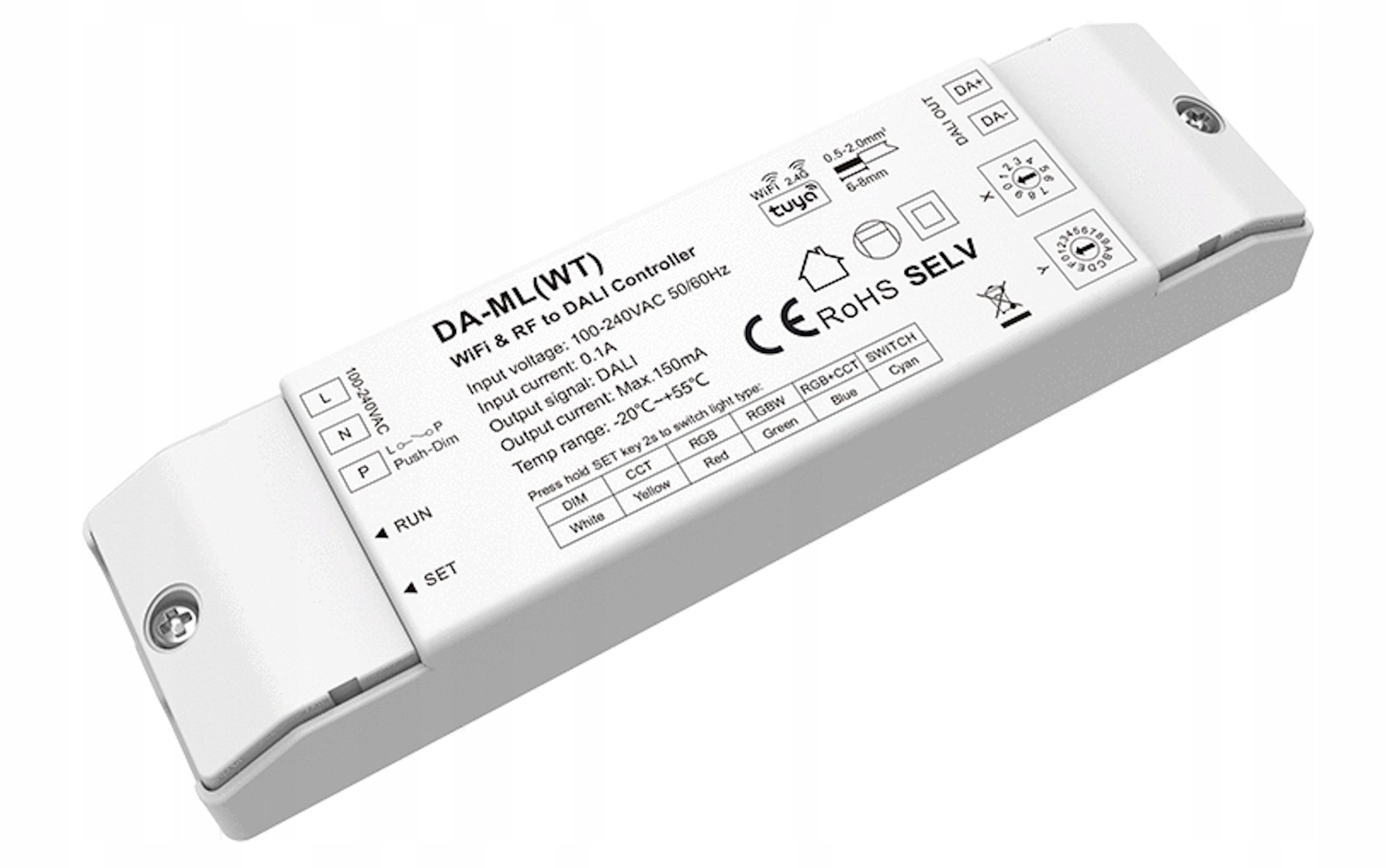  Td5-s(w) led panelė dali rgb + cct liesti 1-zonų