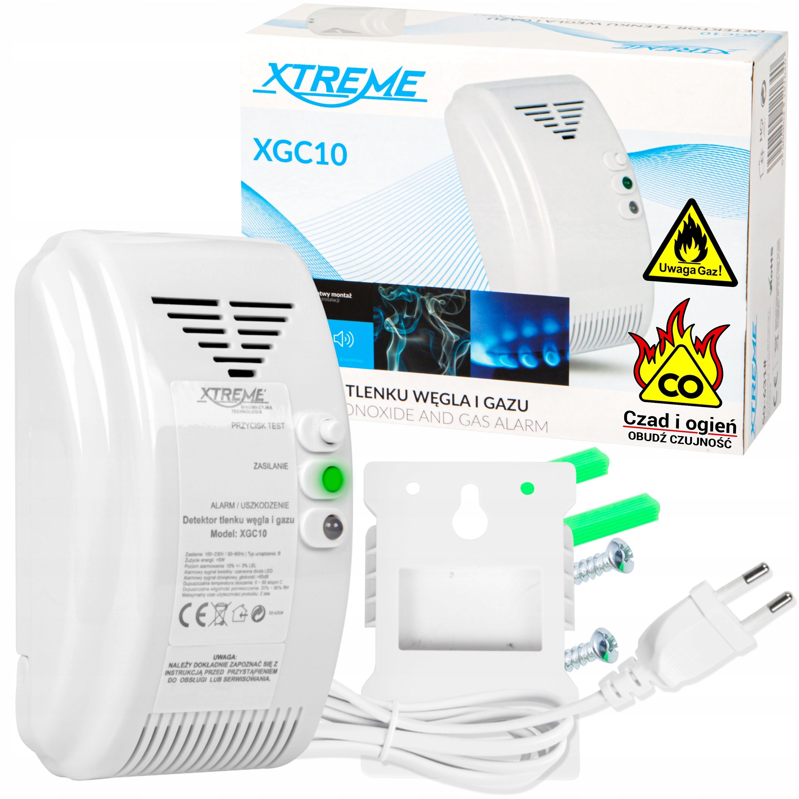  Oglekļa monoksīda sensors oglekļa monoksīda detektors led kā sertificēts