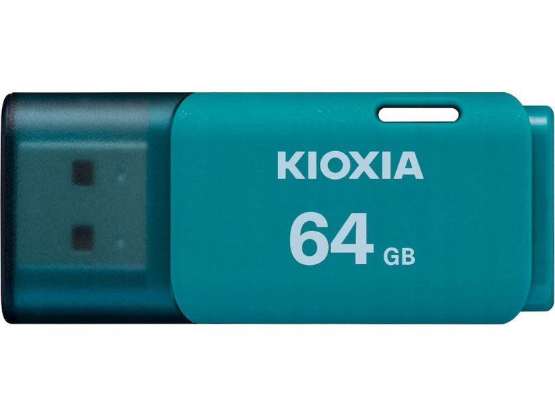  Pendrive kioxia transmemory u202 64 gb usb 2.0 mėlynas
