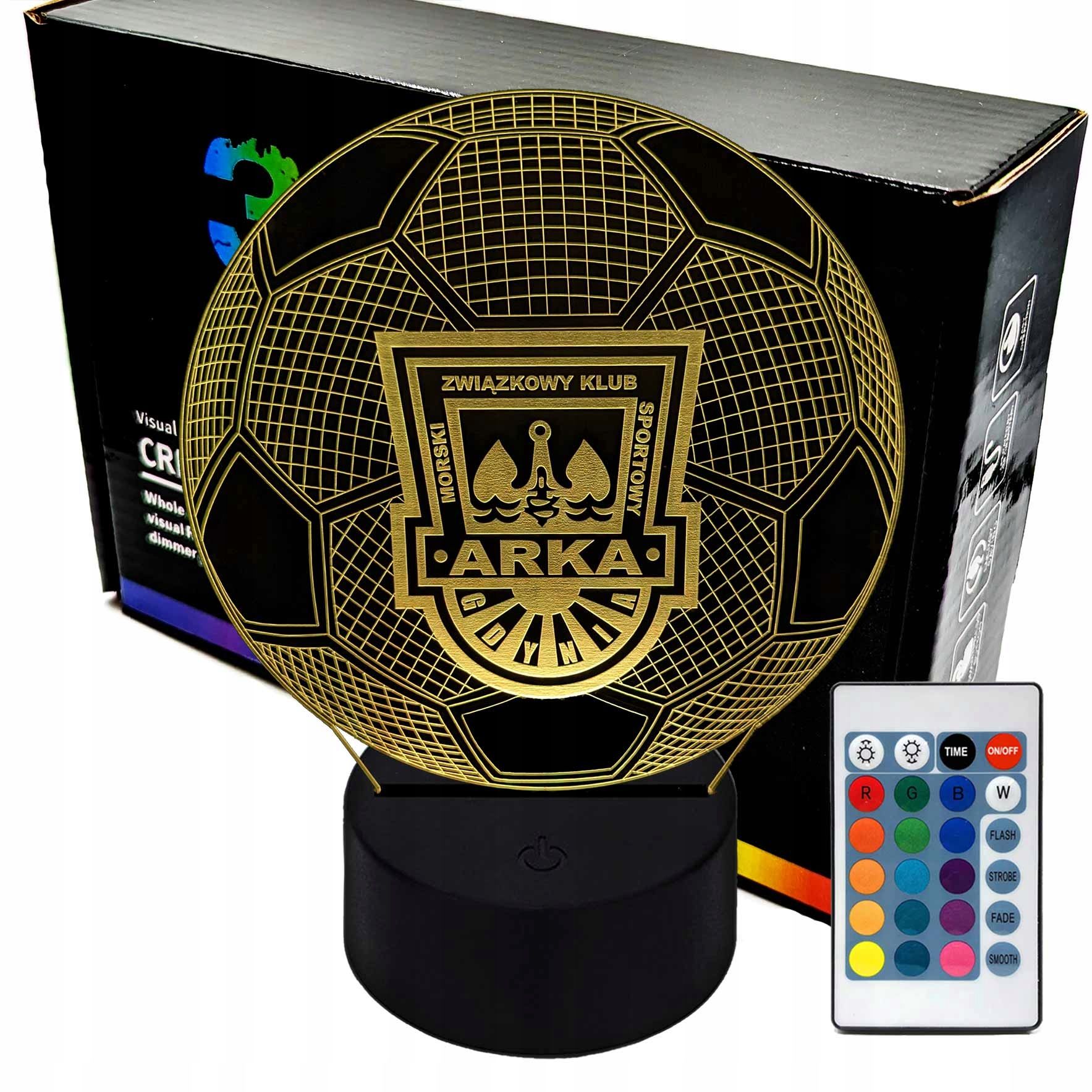  Noční světlo fotbal liverpool fc 3d lampy led