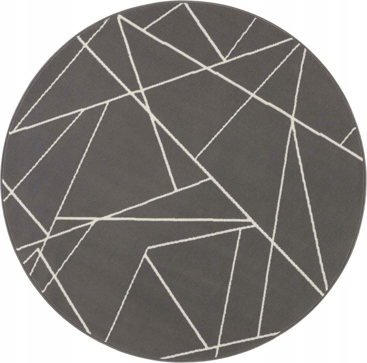  Round carpet for the living room 140cm , soft italian ,green creamy pattern mandala