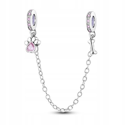  Sicherheitskette glänzende bälle pave für ein armband beads s925