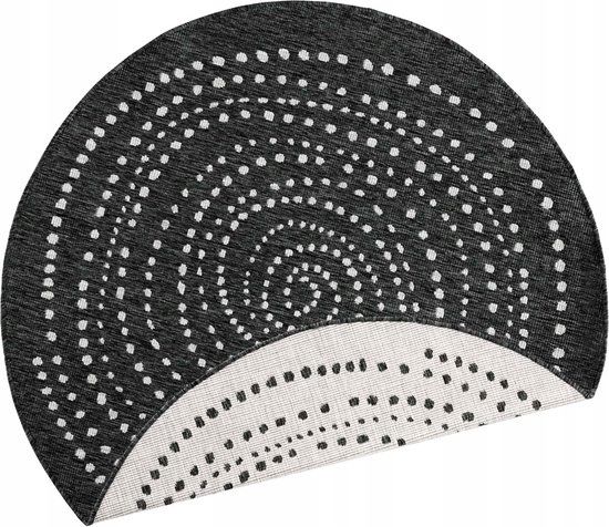  Round carpet for the living room 140cm , soft italian ,green creamy pattern mandala