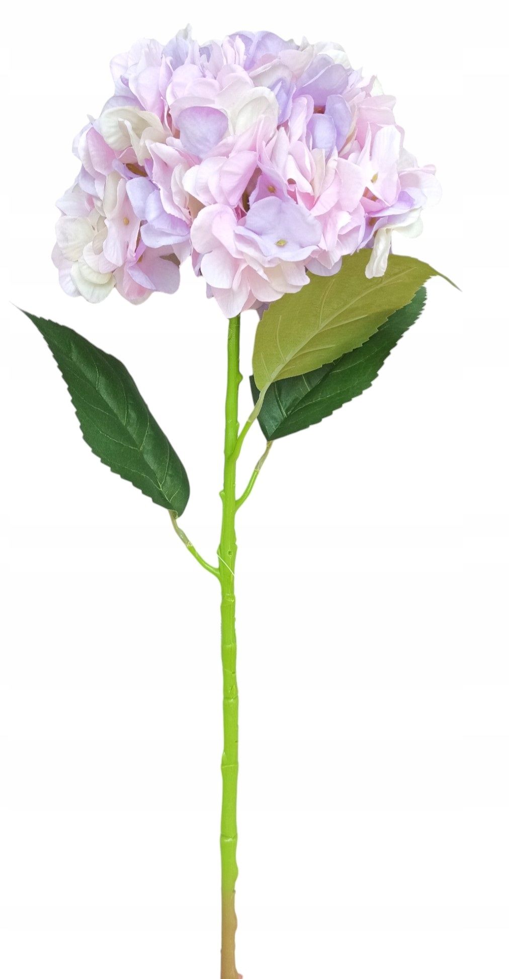  Hortenzie obal větvička umělá květina dodatek 60 cm fialová