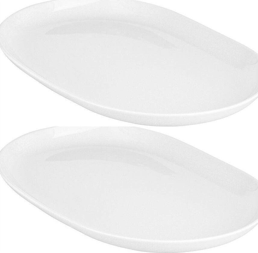  Ovali serviravimo lėkštė 28cm lėkštė mėsai moderna x2