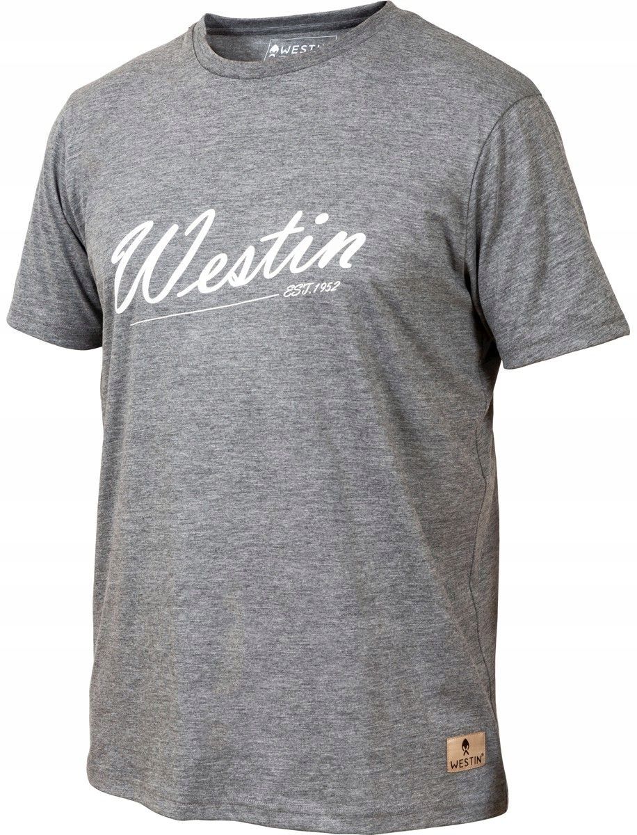  Marškinėliai westin ls tournament shirt black / grey m dydis medium (m)
