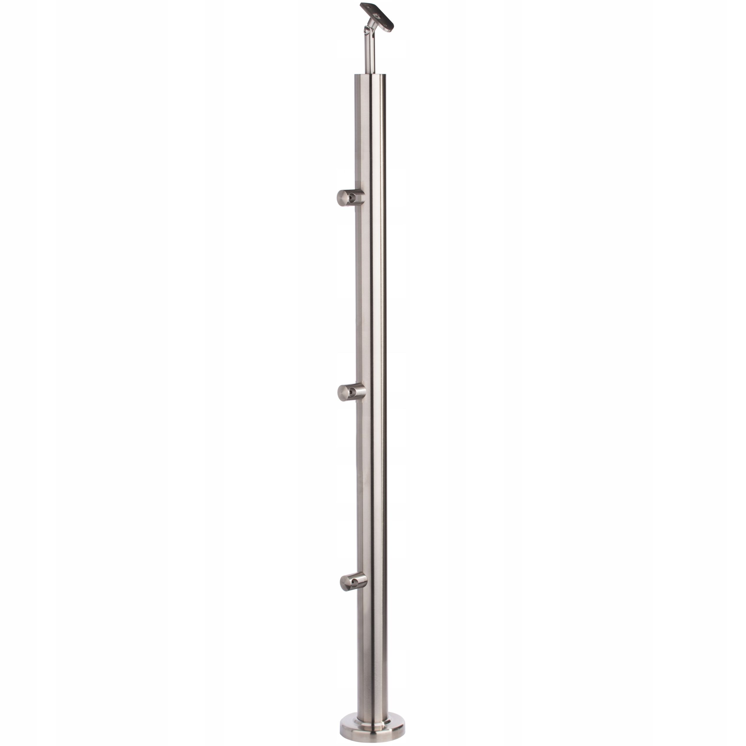  Spalte übergangs 100 cm 5 blütenblätter balustrade fi 42 rostfrei poliert