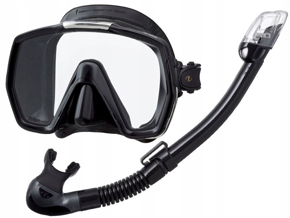 Tusa kopa niršana pro maska freedom hd caurule dry snorkeling fb zils