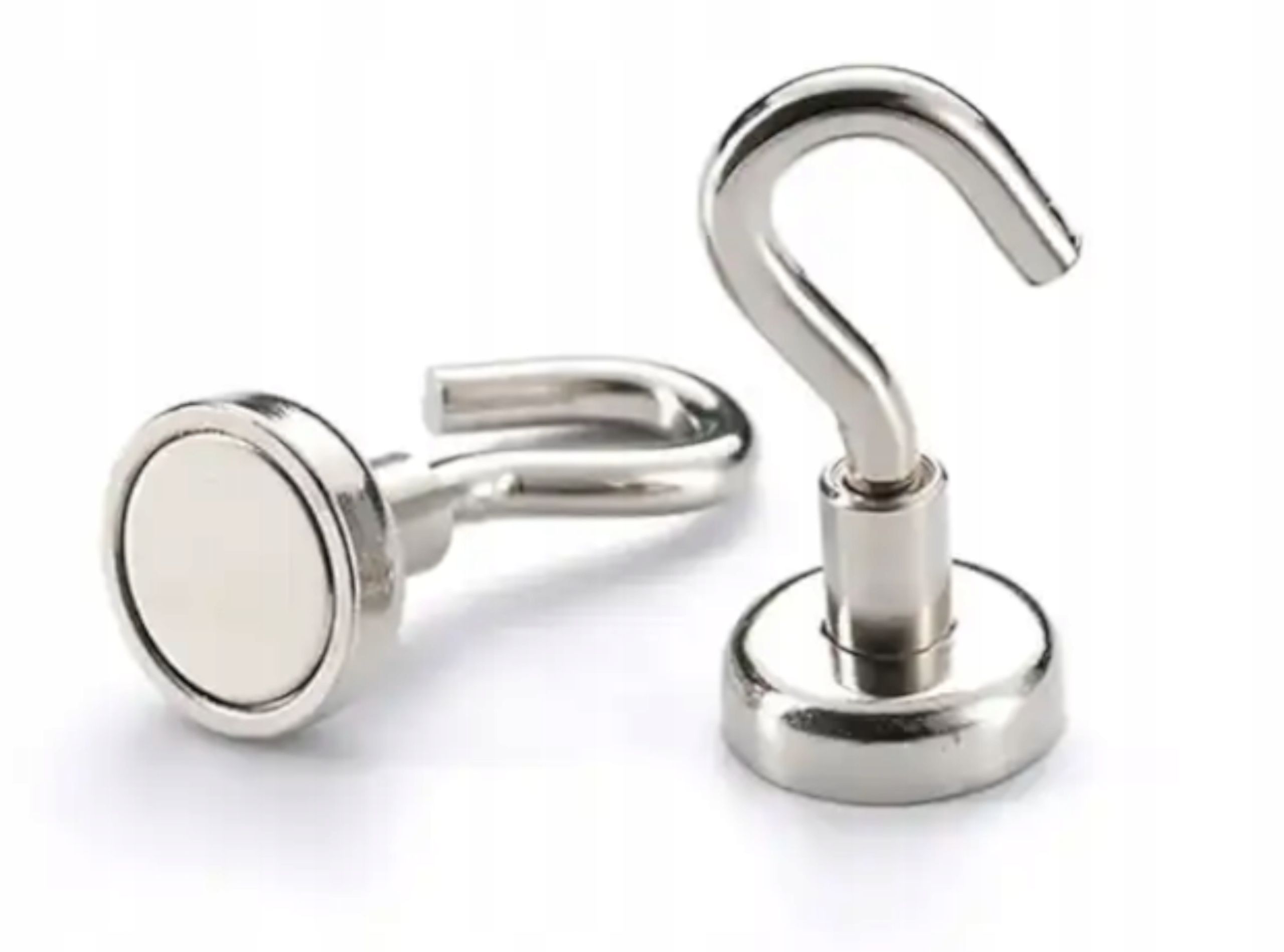  Magnetický držiak silný neodymový magnet s podľa ucha o16 mm 5kg / háčik e16