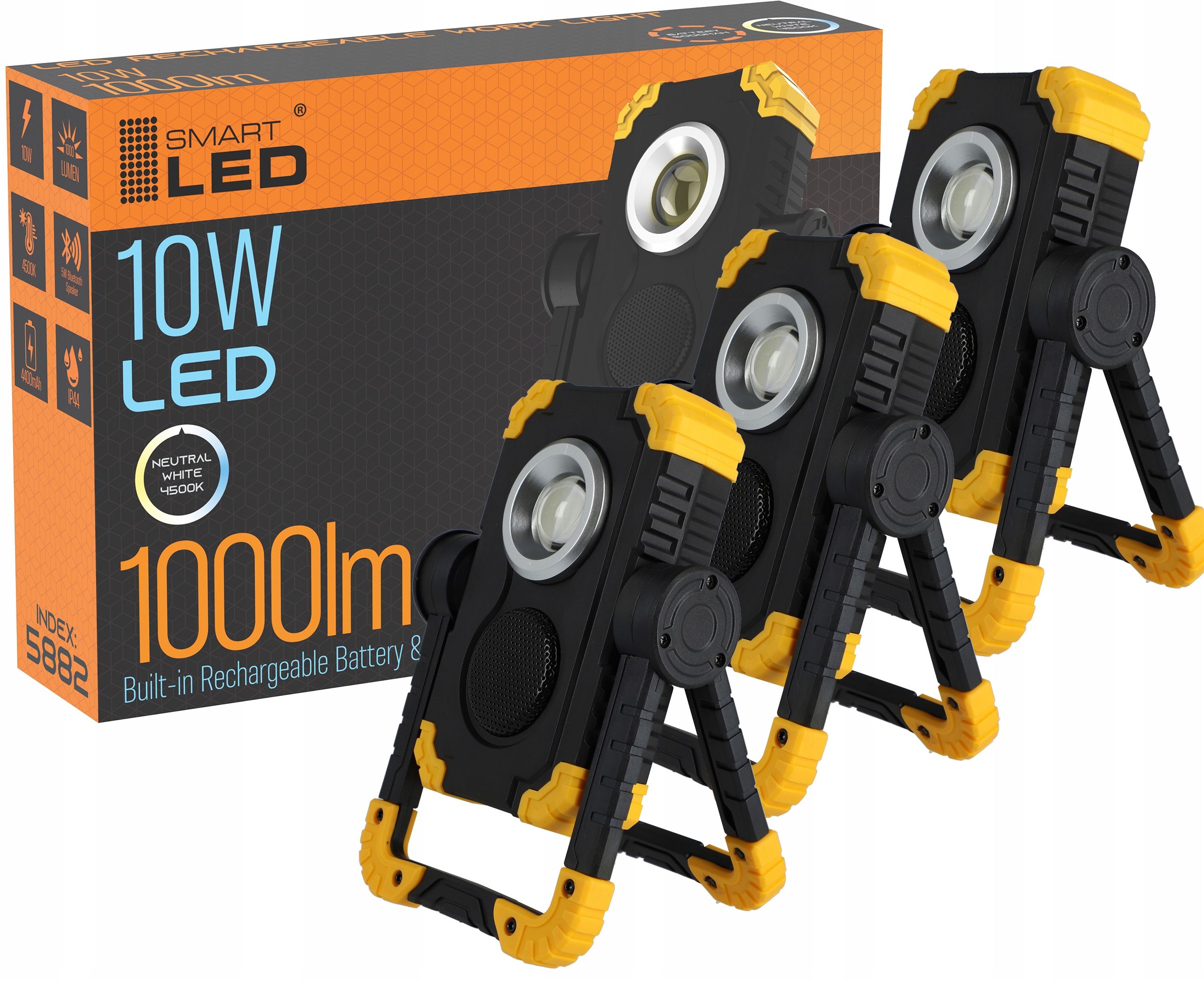  Led-halogen arbeiten baulampe mit griff