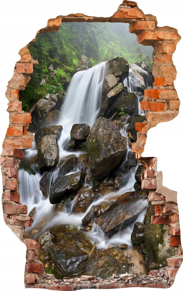  Sienas uzlīmes foto tapetes caurums 688 daba