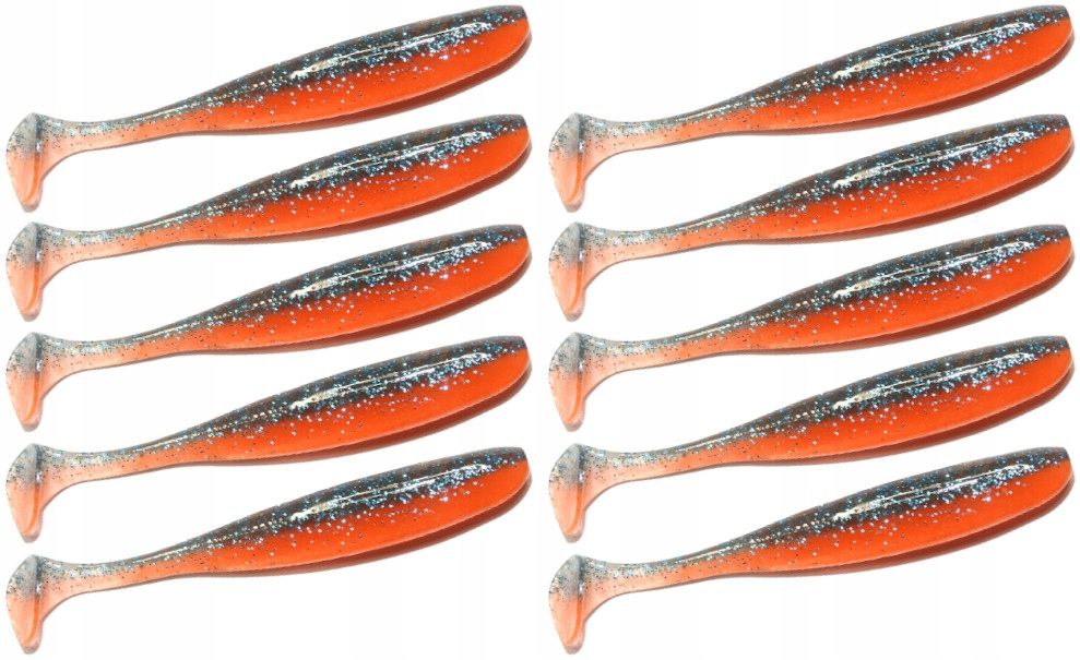  Keitech easy shiner 3' 7cm orange gold dust glühen
