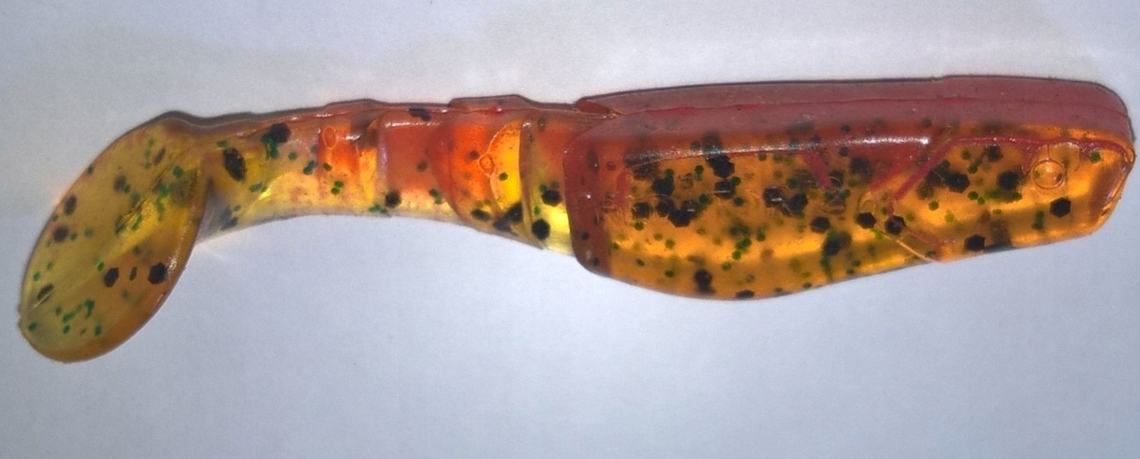  Manns predator 3,5cm geltonas su juodu grzbietem