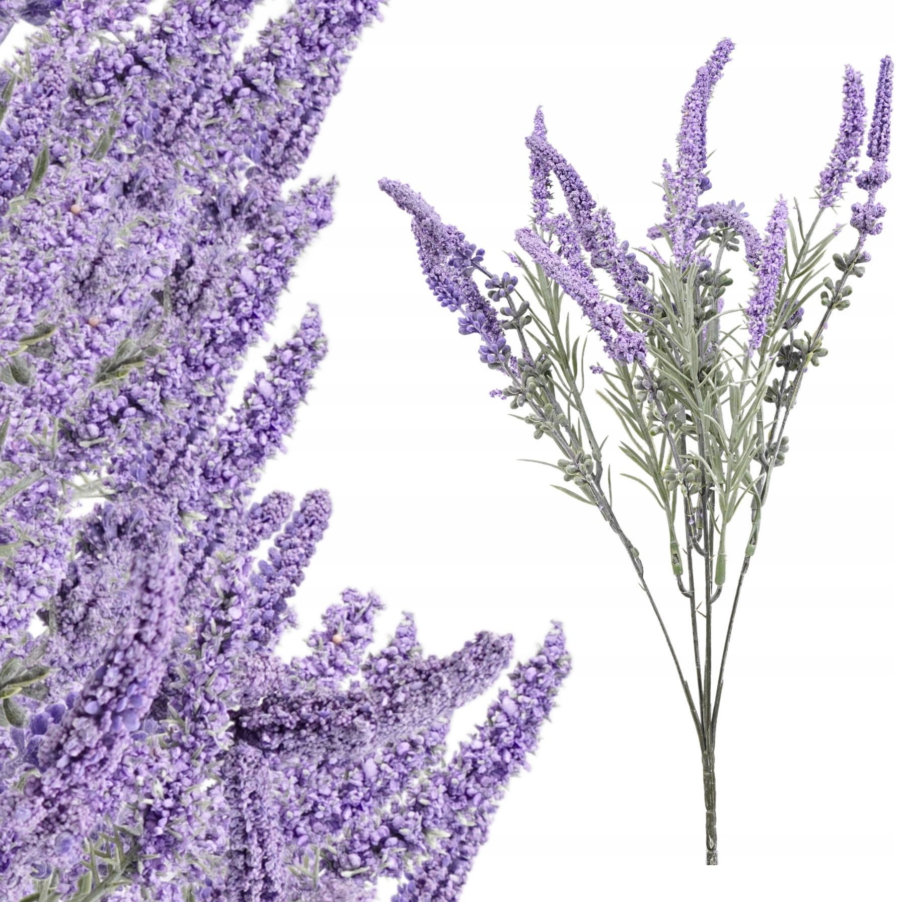  Dirbtinės gėlės gipsowka šakelė 32cm tanki violetinė priedas puokštėms