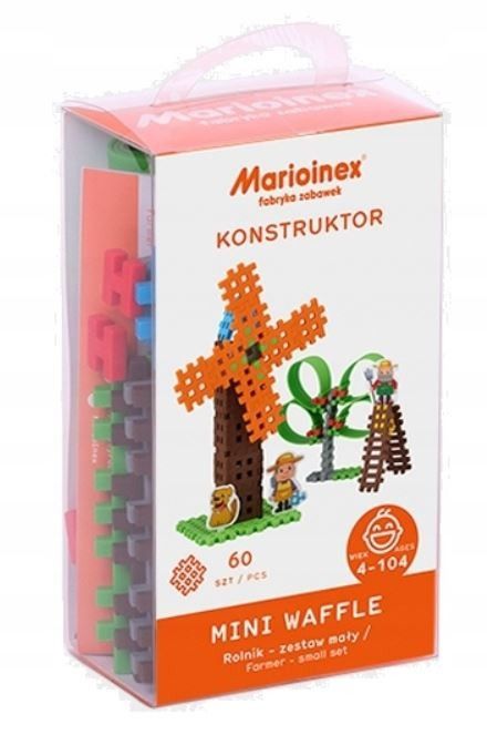  Konstrukcinės kaladėlės mini vaflinės 300 dalių