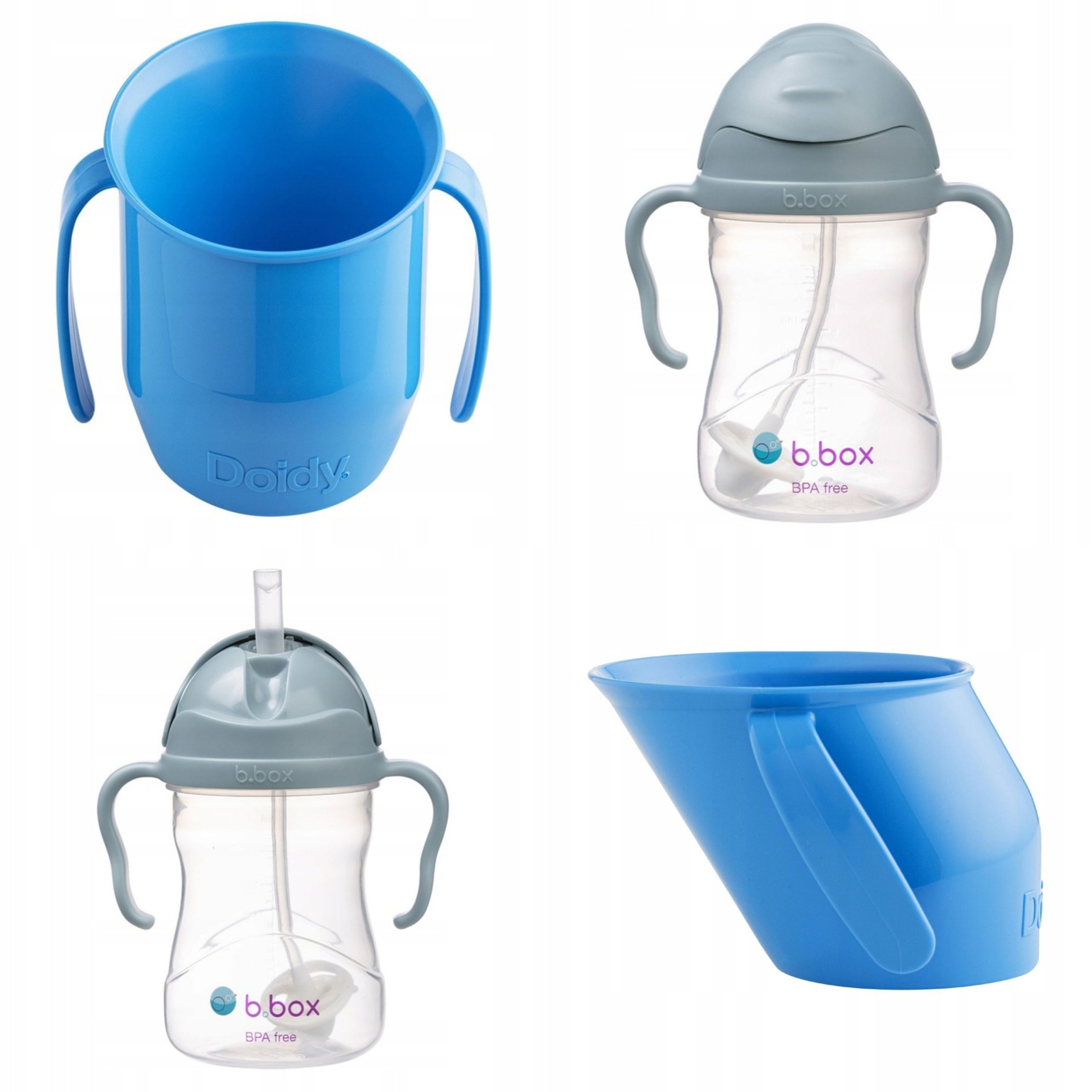  Komplekt jooma õppimiseks joogipurskkaev b.box + tass doidy cup