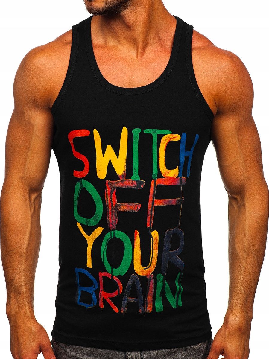  T-särk tank top meessoost valge 14854 rozmiar_2xl