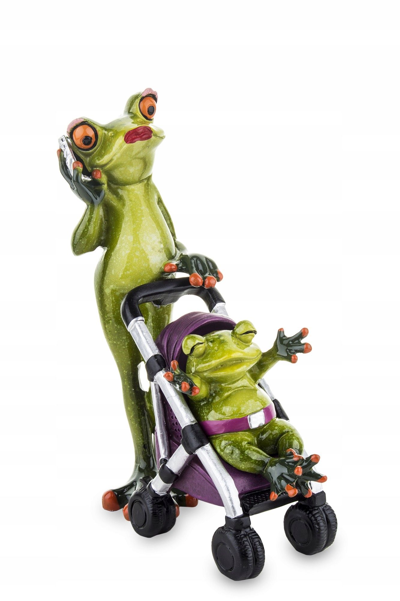  Figur frosch frosch auf rybach angler fischer geschenk
