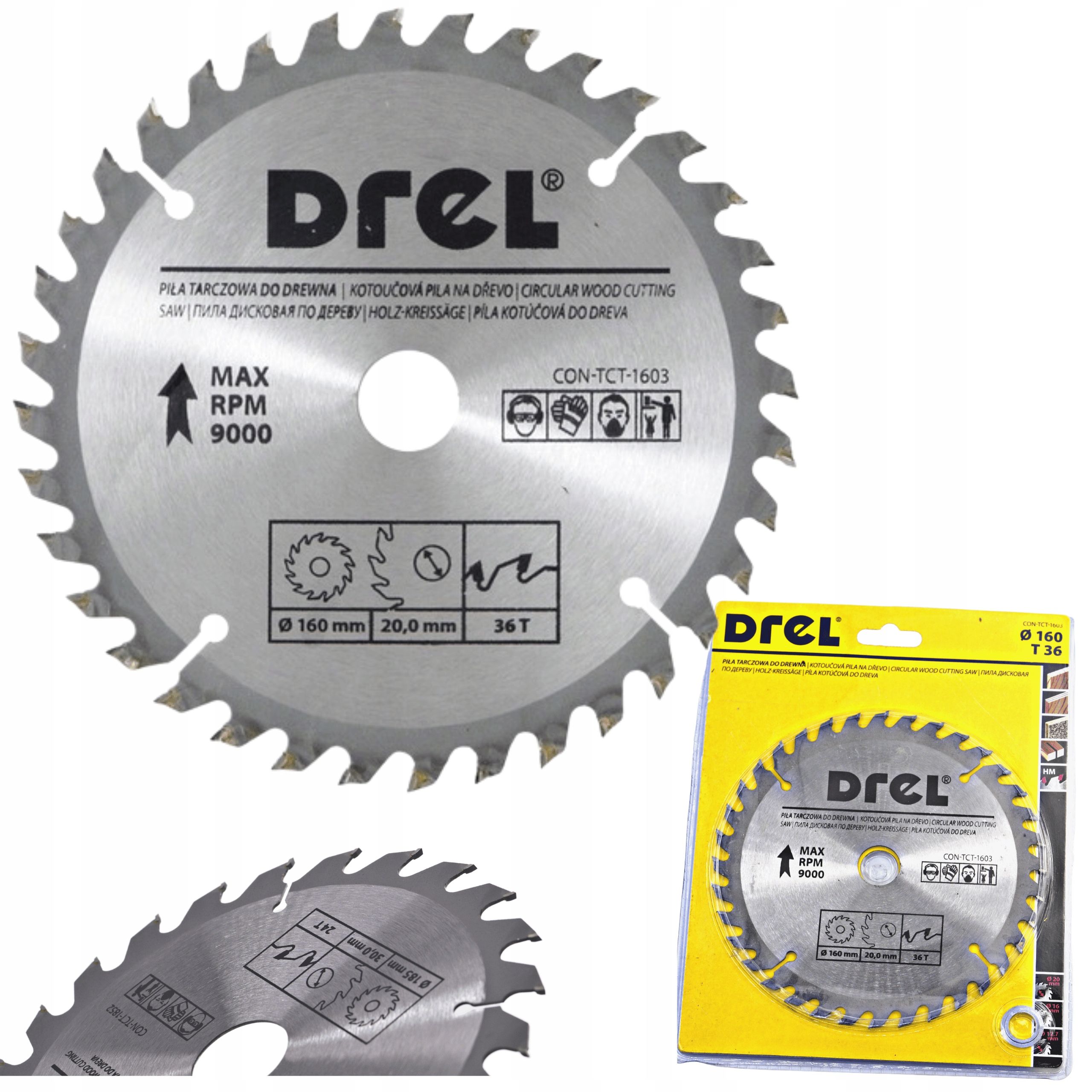  Disk na dřevo pila ze slinutého karbidu 230 x 32 mm 80t