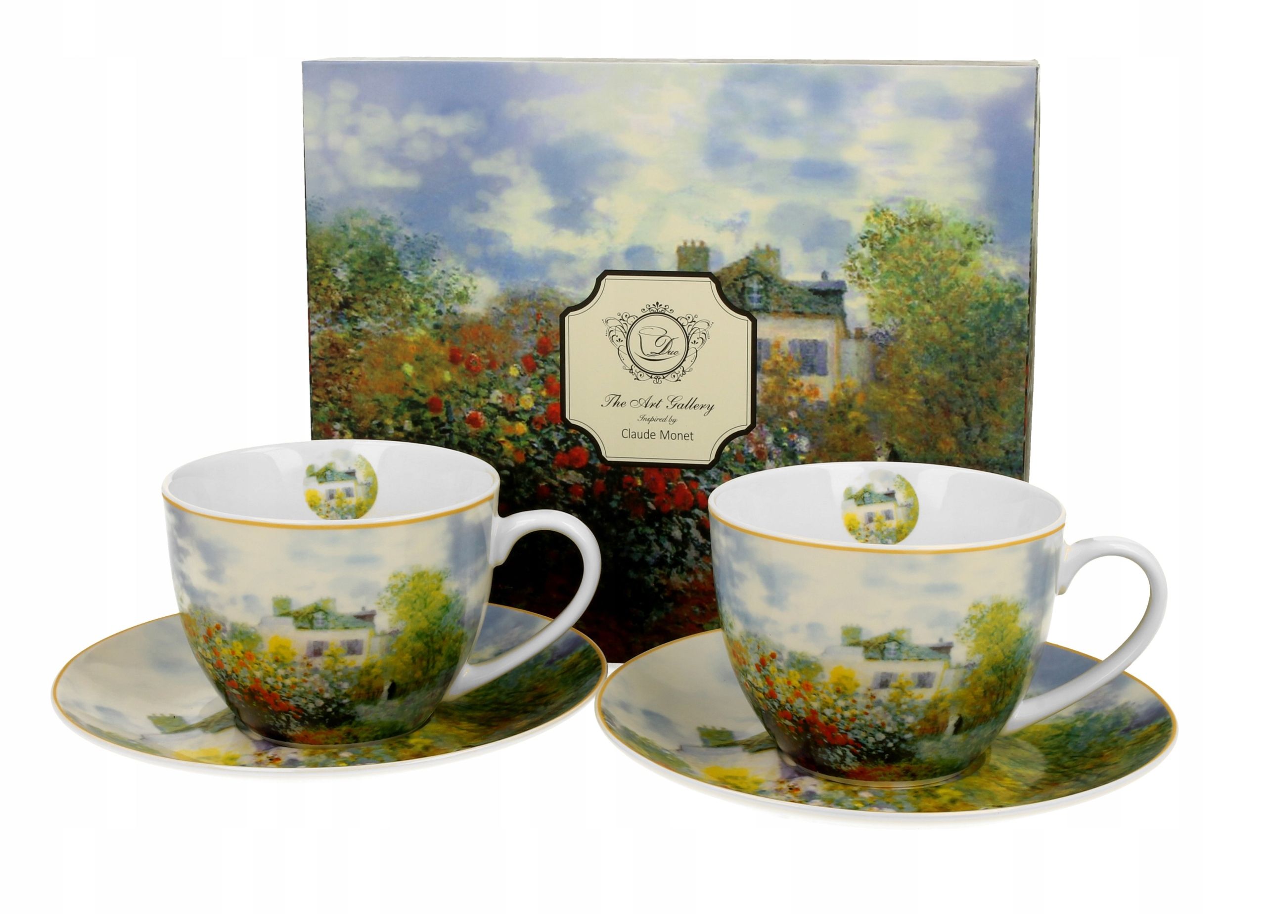  2 cups espresso with saucers safa