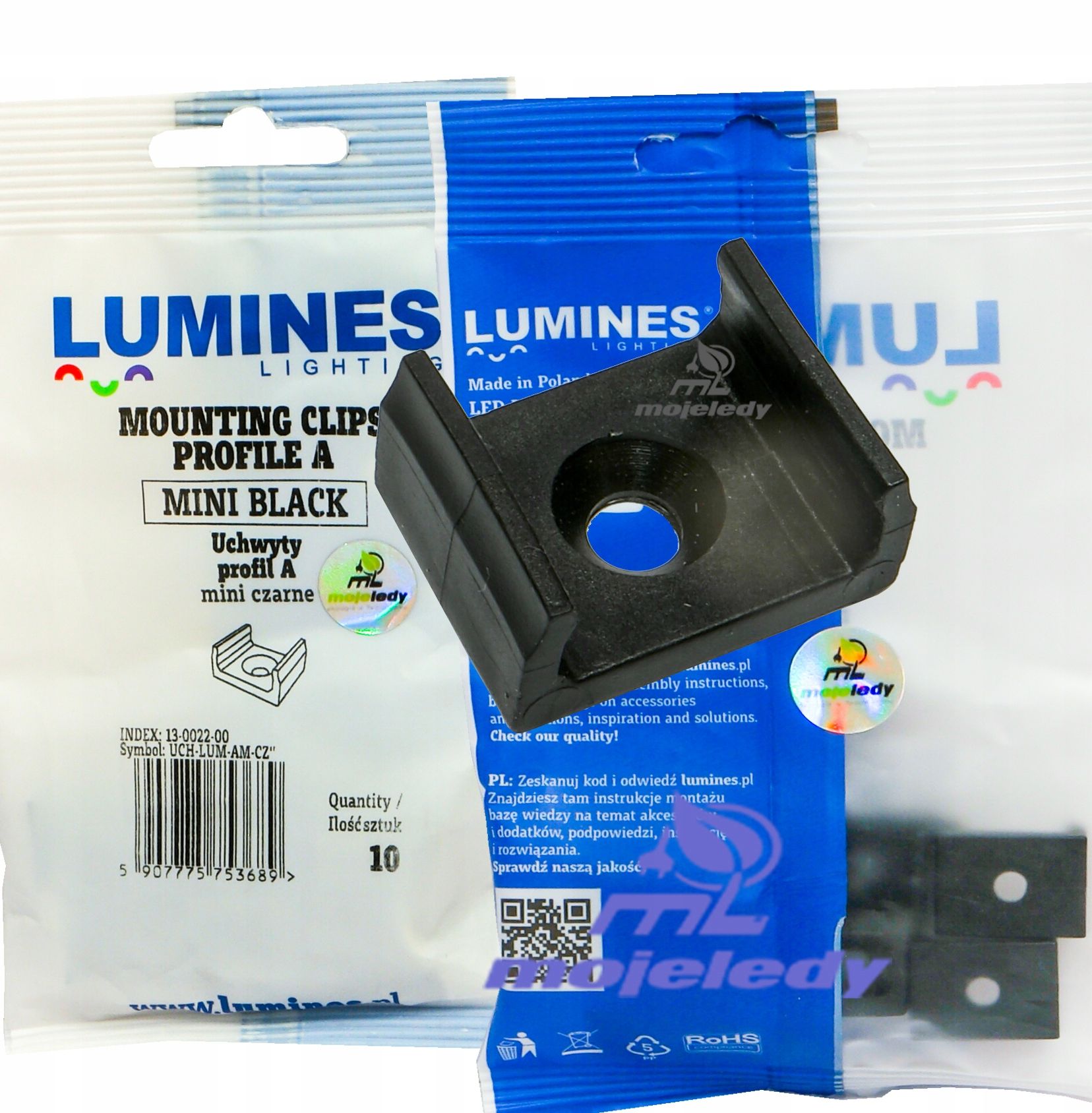  Alumīnija profils iledo balts lentes led piekārts 2m
