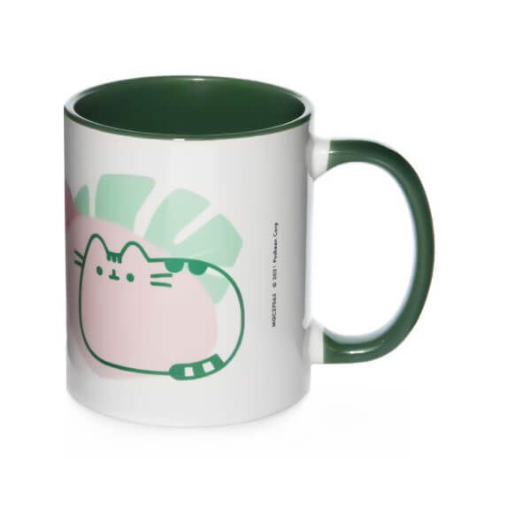  Cup pusheen cat cups for children with print in the box for a gift 315 ml