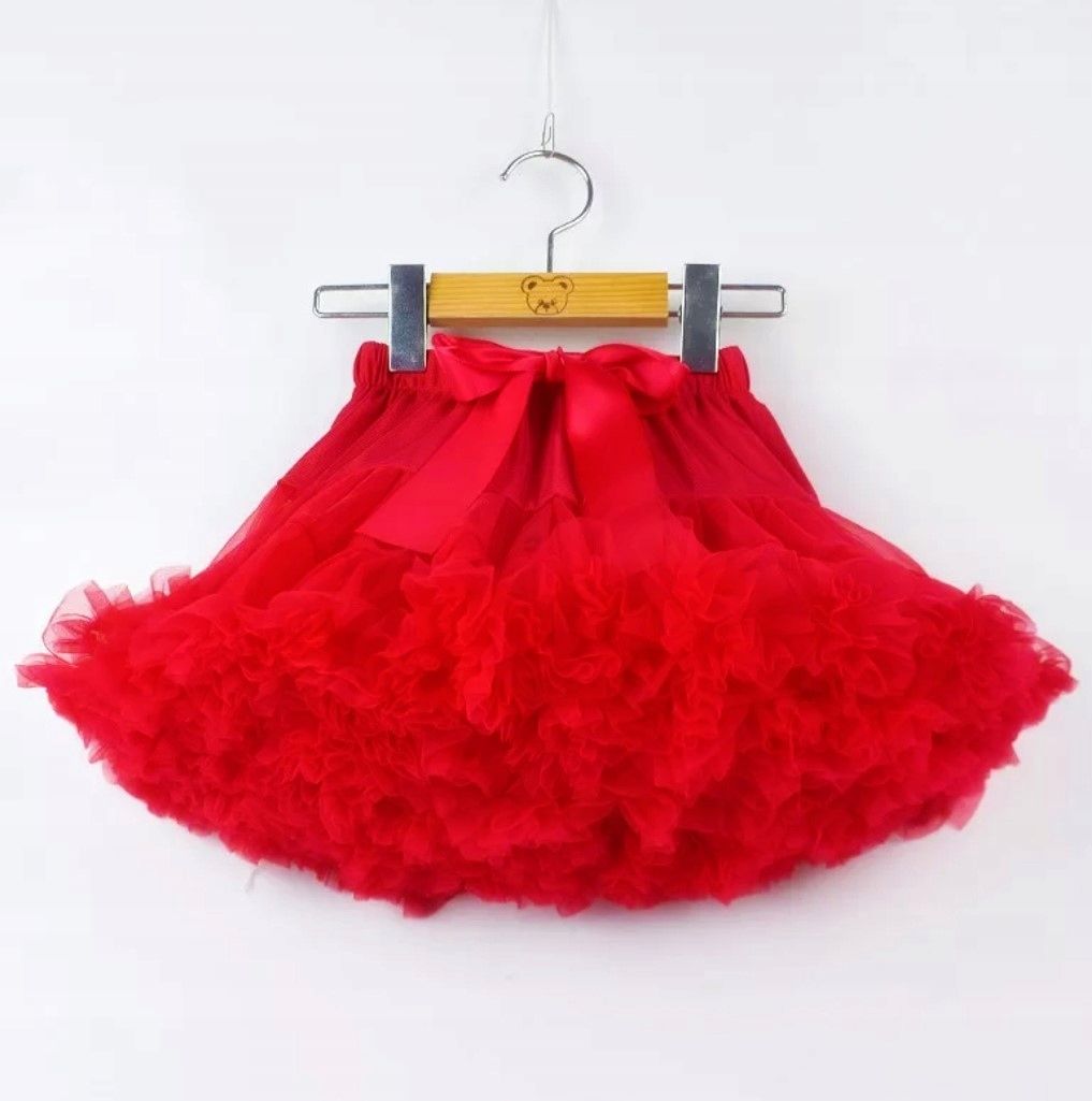  Tyl sukně 104 tutu pettiskirt načechraný rozowa fuchsie s v záhybech