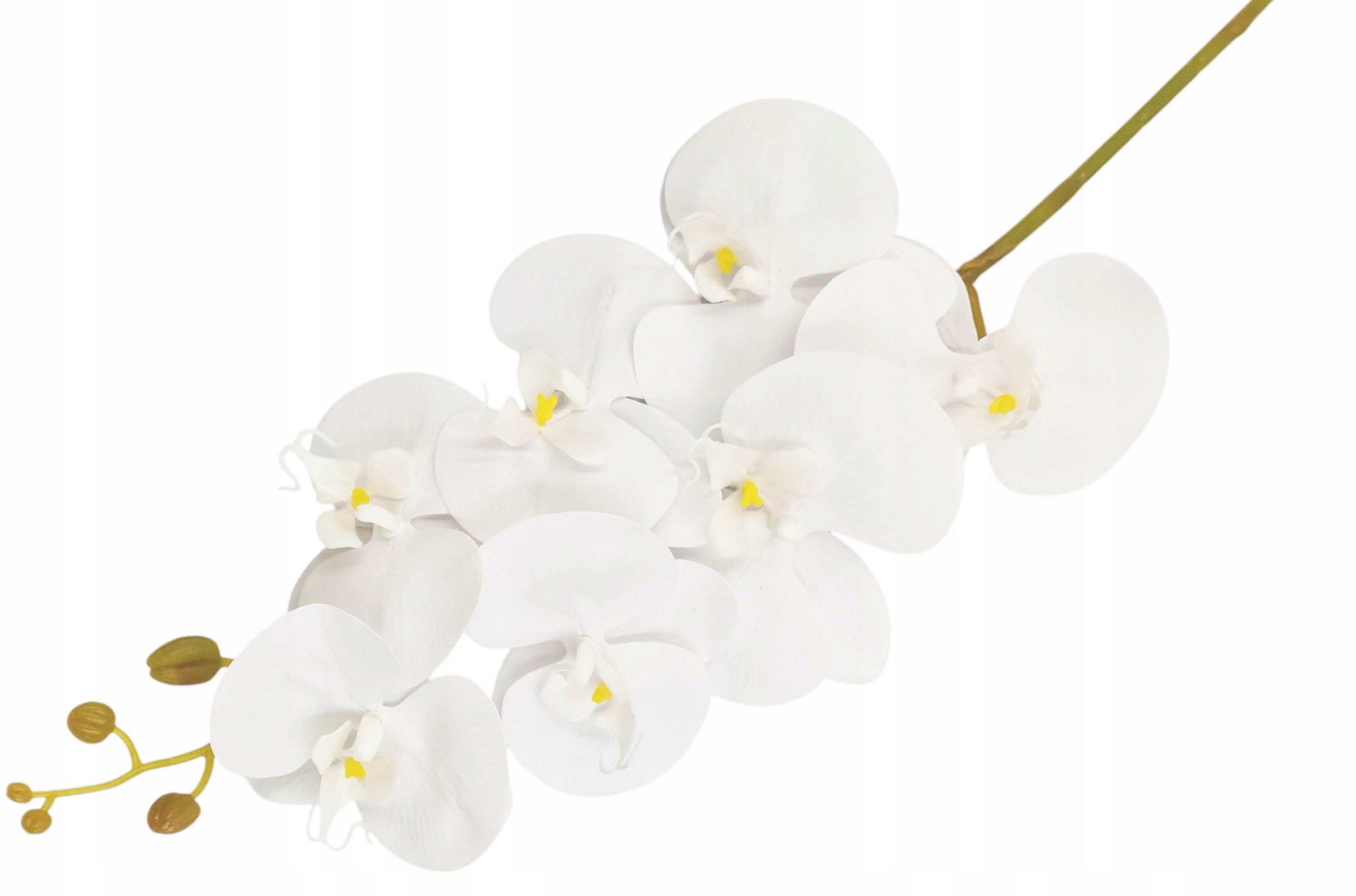  Orchid twig 20 flowers 76 cm rubber