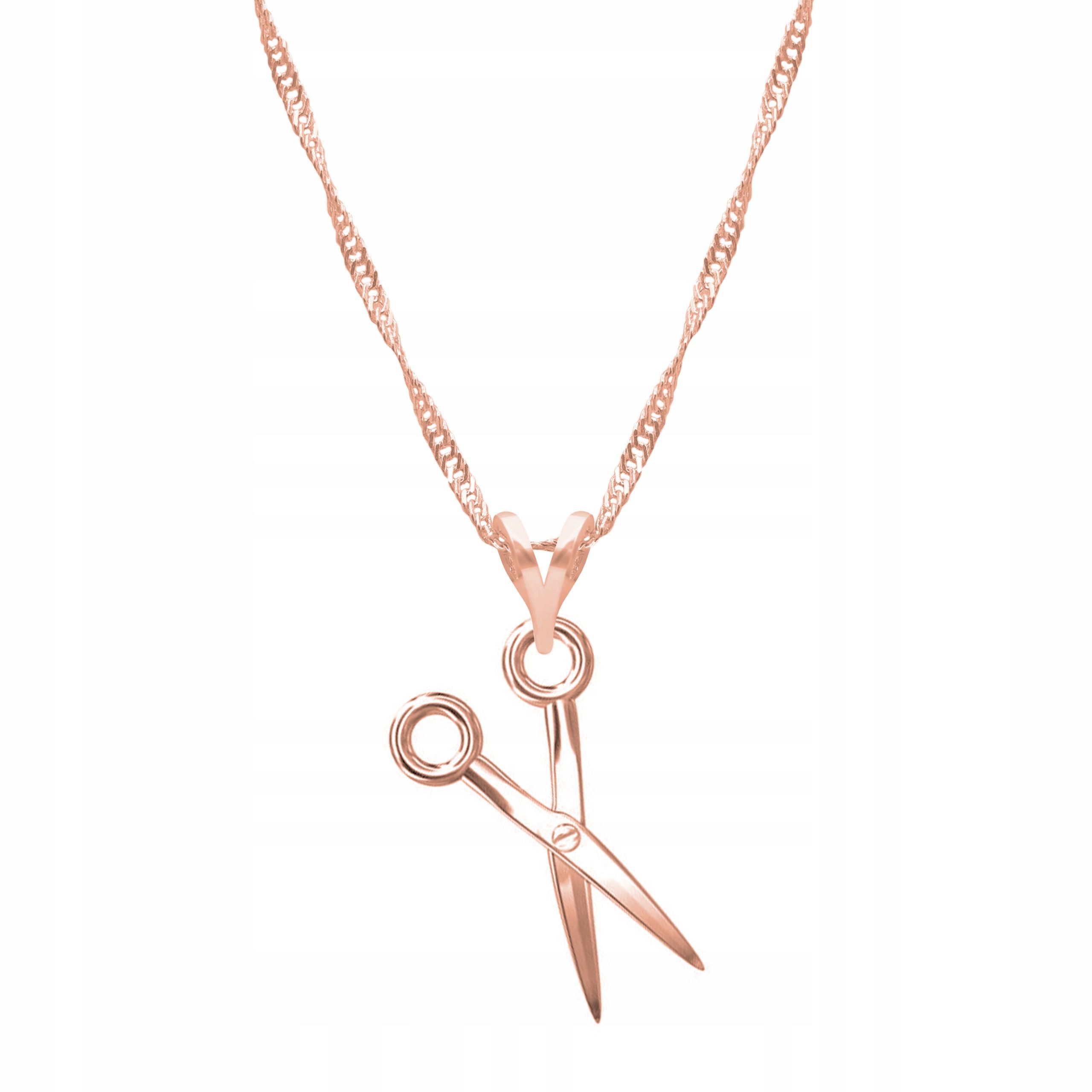  Goldkette halskette 925 mond hörner