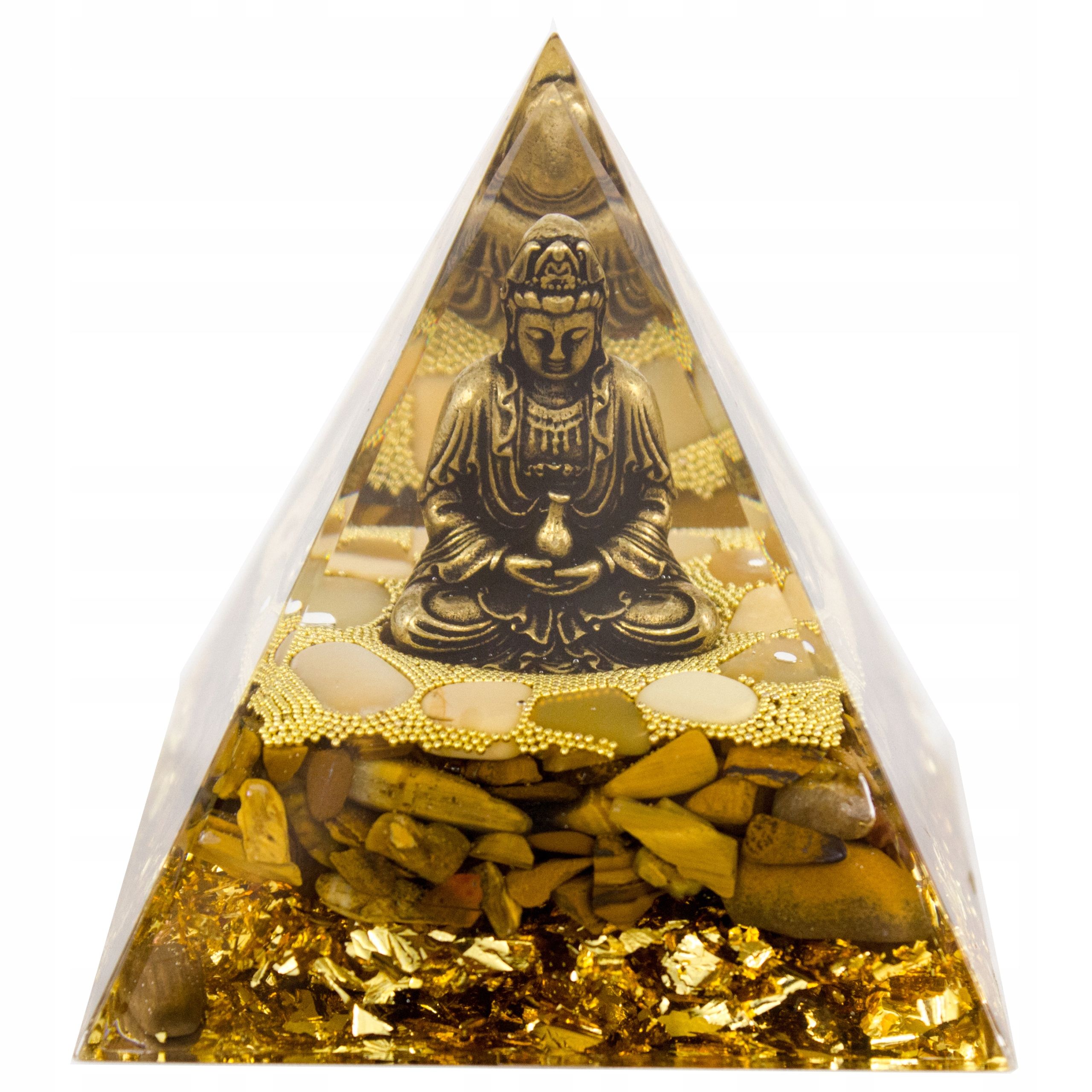  Pyramide orgonit amethyst lazuryt oliwin tigerauge feng shui chakren 5cm