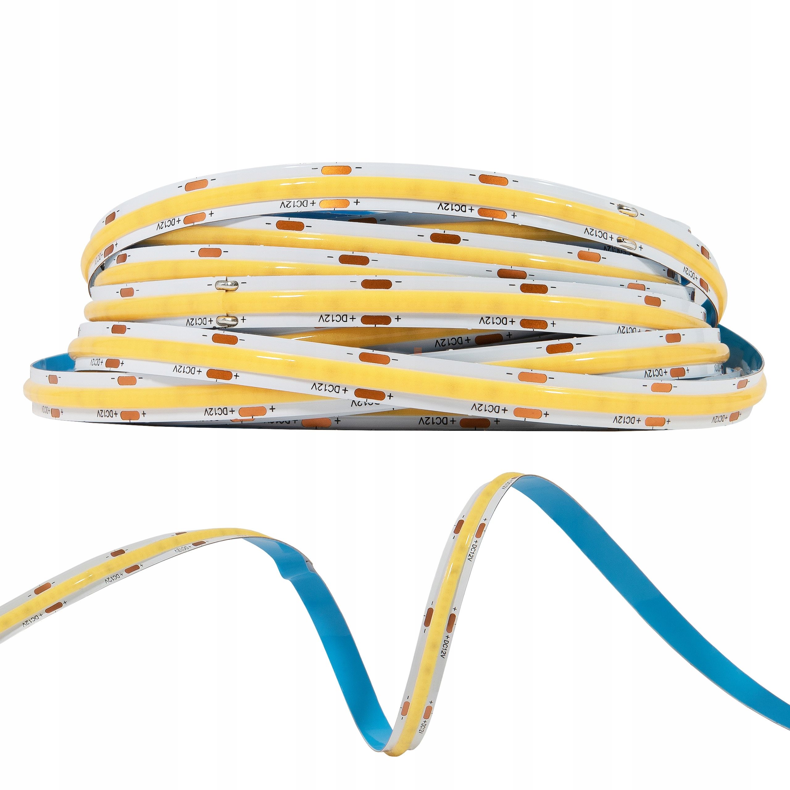 Tvirta juosta led cob 1m 12v 12w neutrali balta linija led neon bemko