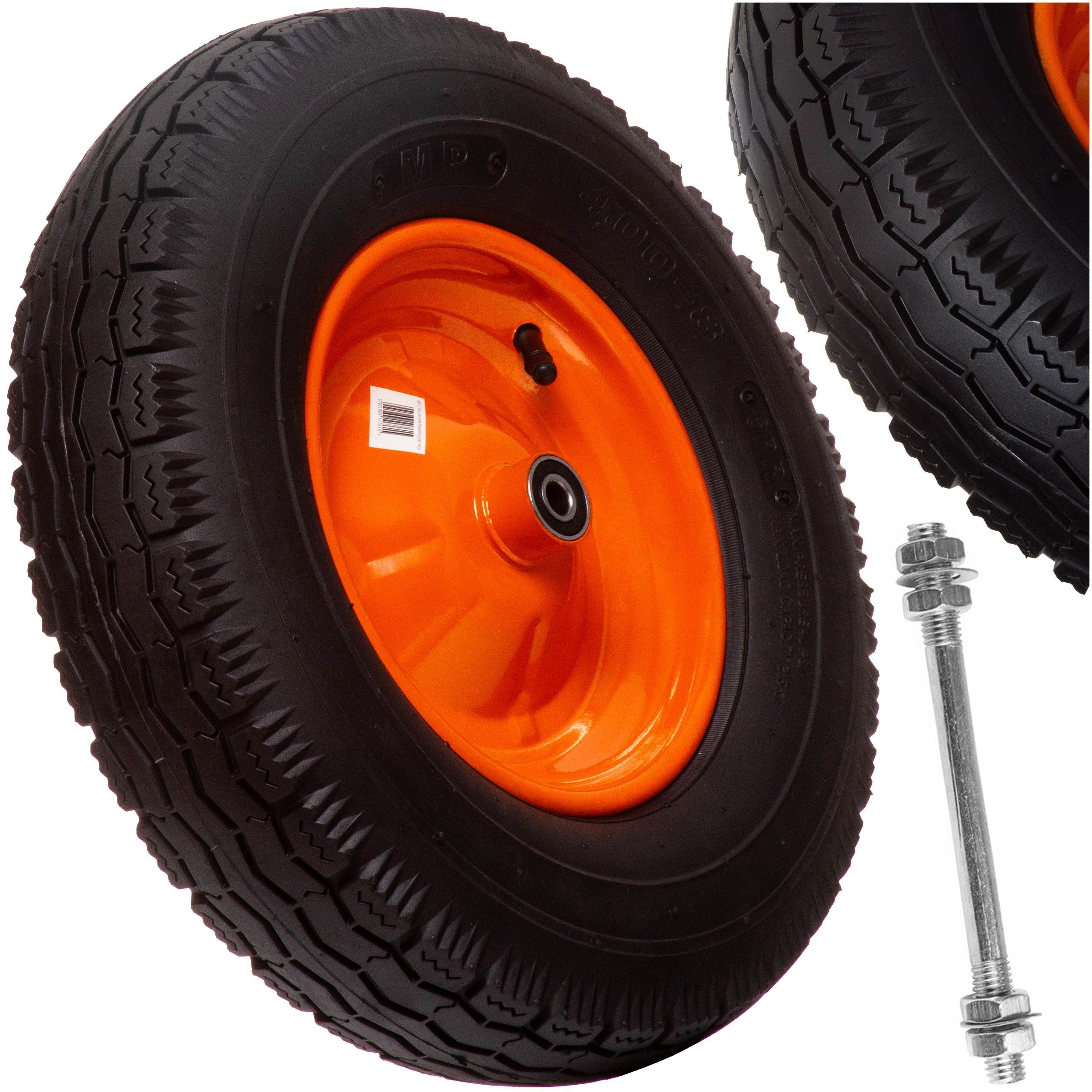  Kolo 2,5-4 2,5/4 cvik hvězda vozíky nafukovací odolný 215 mm ; 21,5 cm