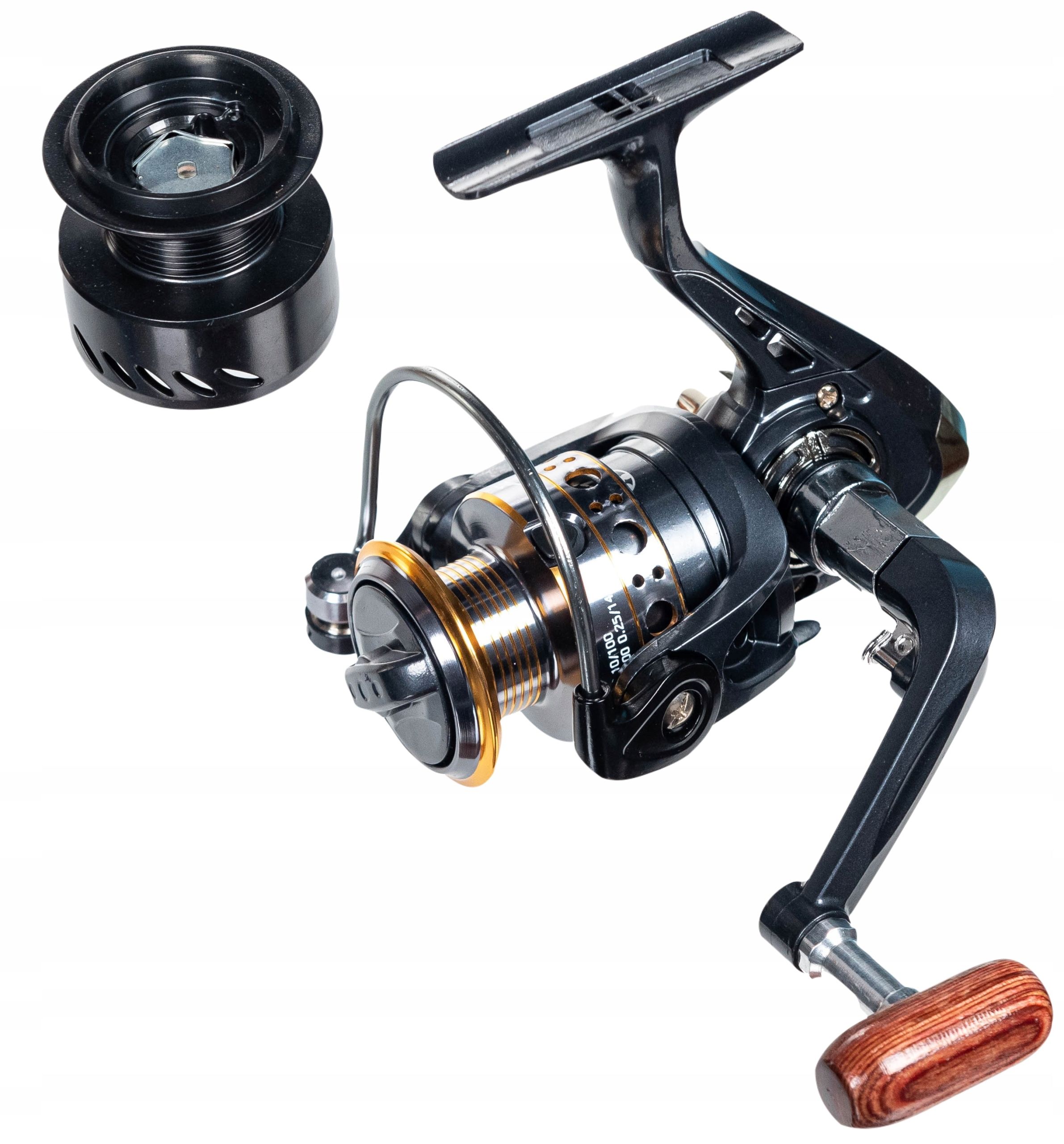  Ritė miracle fish kf 3000 5.5:1 priekinis stabdis 8+1 metalinė ritė