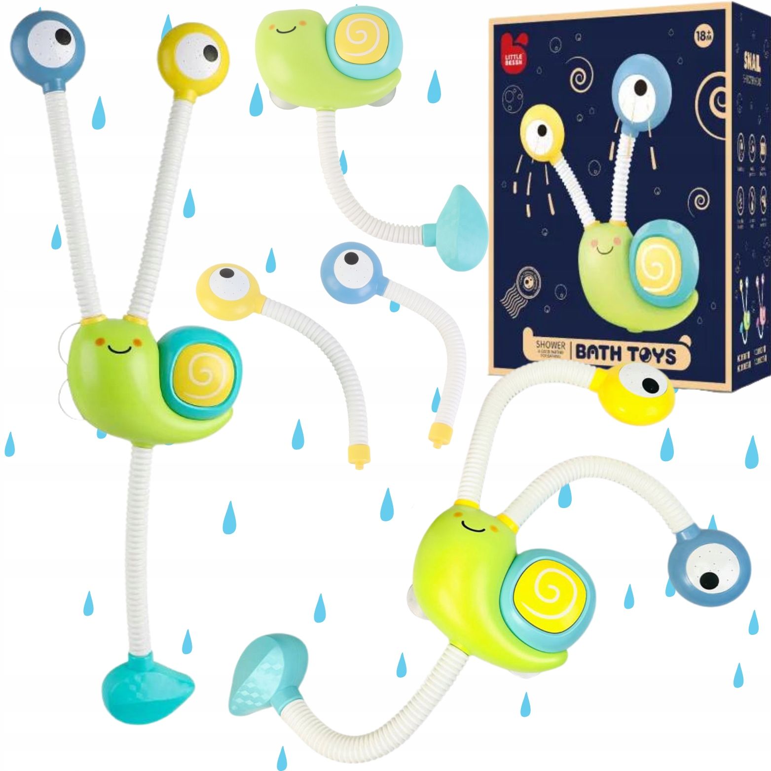  Badespielzeug badezimmer herstellung schaum blasen heiter krabbe melodien musik