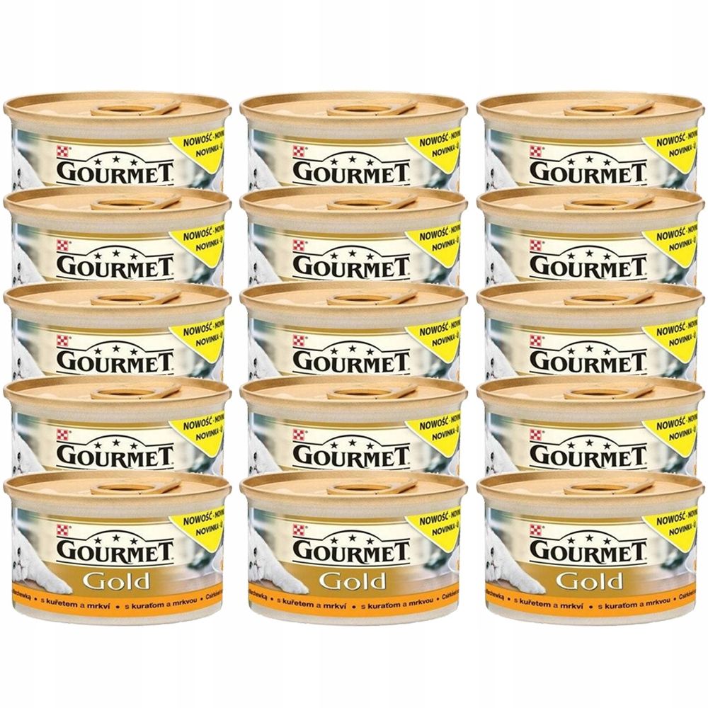  Gourmet gold skonių mišinys 24x85g + pro plan sterilised 3x85g nemokamai