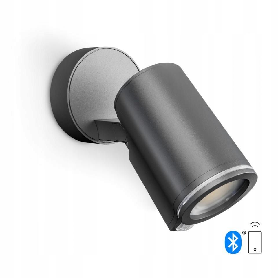  Sieninis lauko šviestuvas l 30s lempa su judesio jutikliu maks 60w antracito spalvos st068899