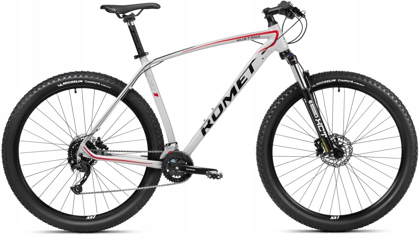  Dviratis mtb romet mustang m2 rėmas 21 colių kolo 29 " juodas