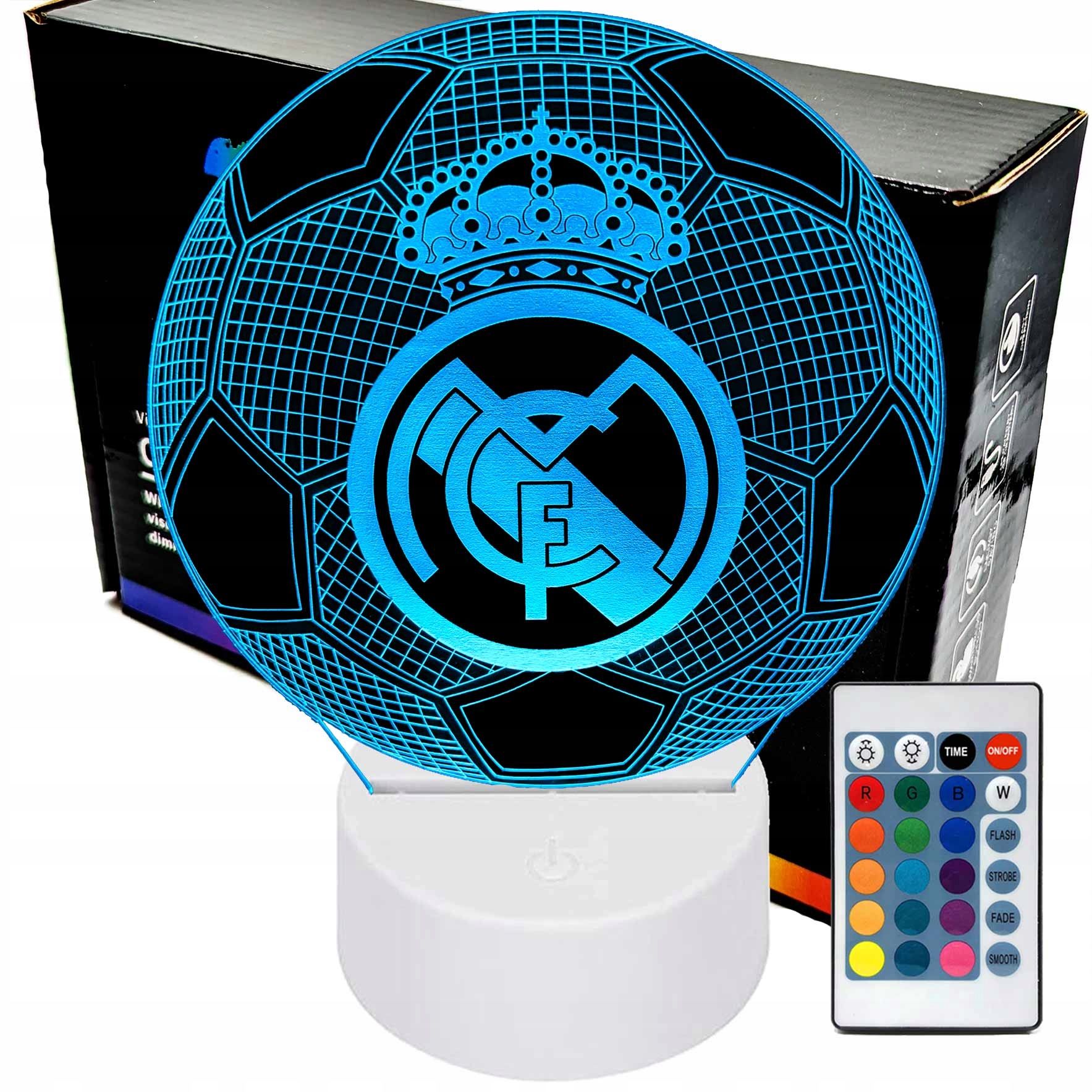  Noční světlo fotbal liverpool fc 3d lampy led