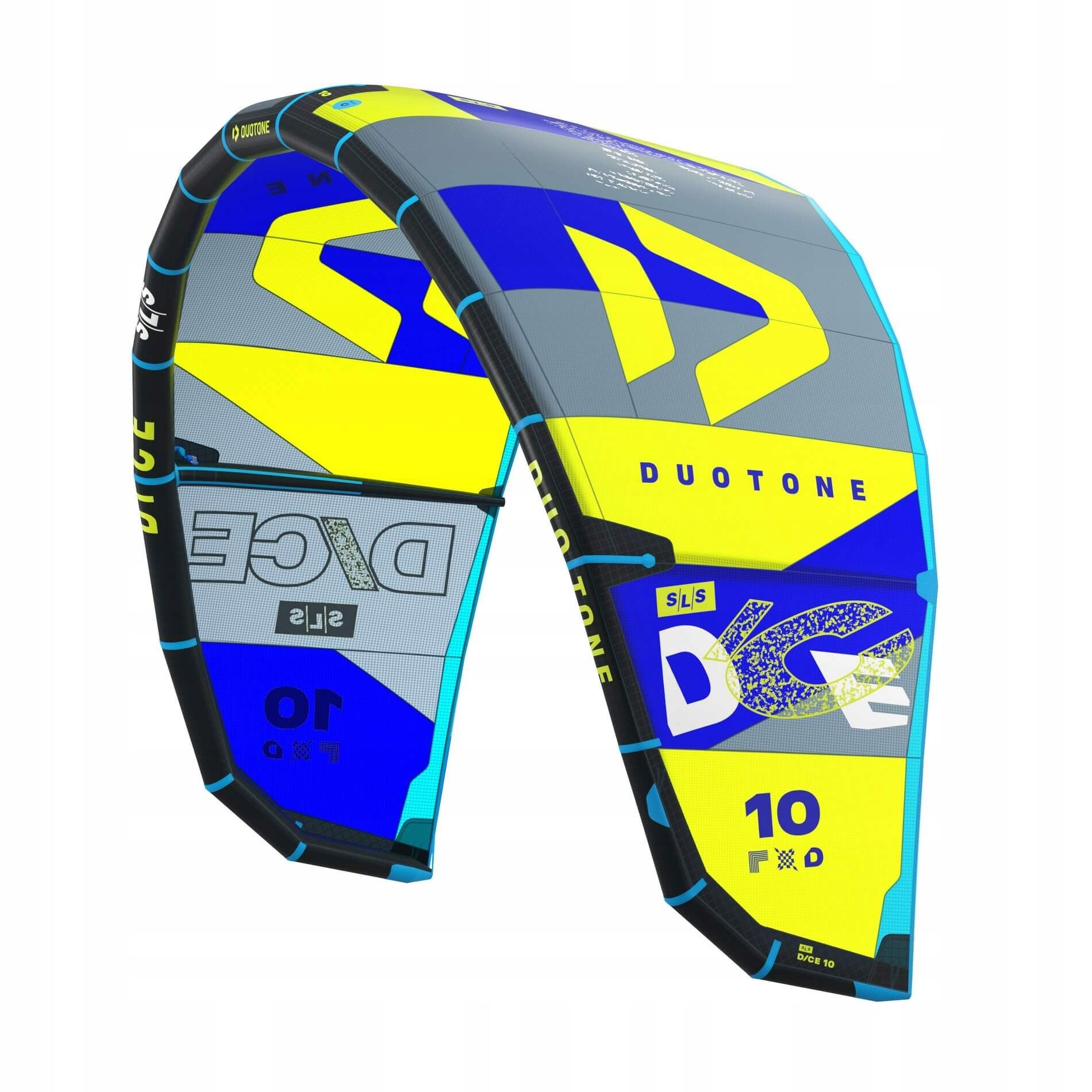  Šarkana duotone rebel d/lab 2025 grey / lime 9m
