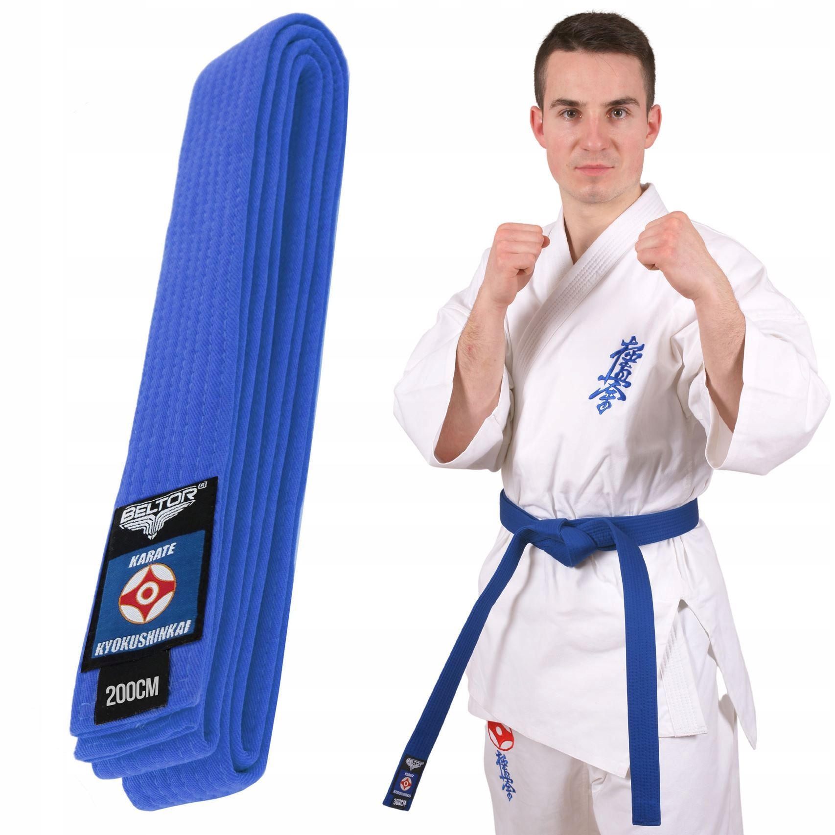  Blau gürtel karate kyokushinkai beltor 220 cm
