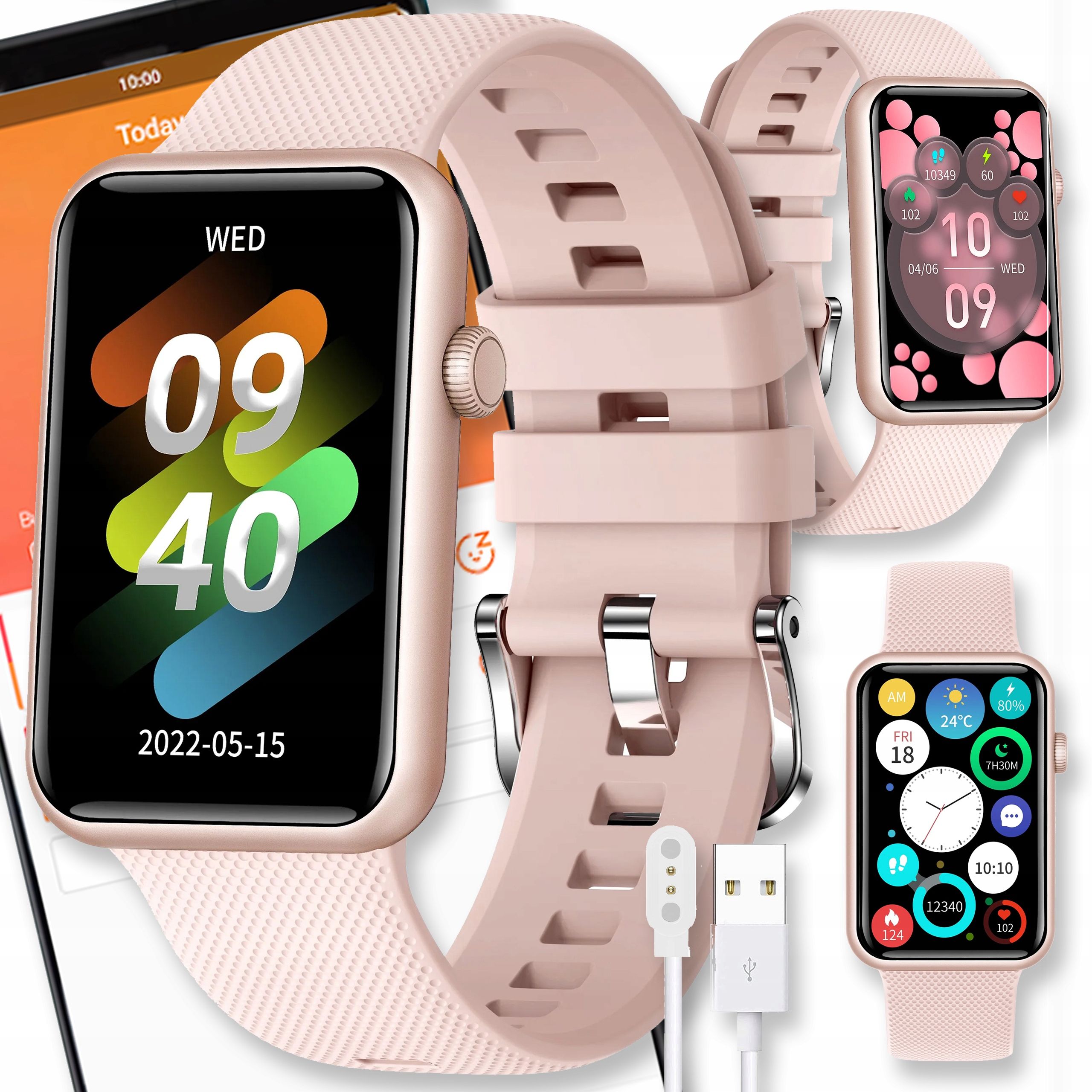  Chytré hodinky náramek na chytré hodinky atletický pro sport puls rozhraní bluetooth jízdní kolo