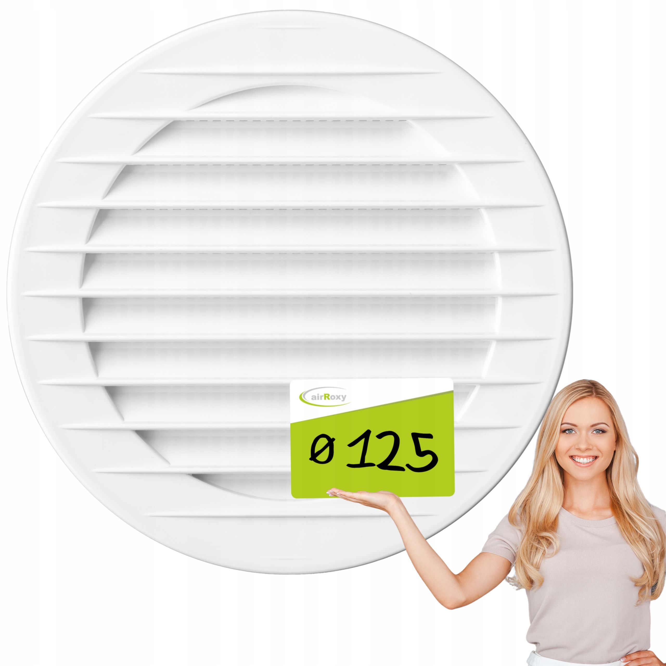  Apaļas ventilācijas restes ar sietu braz fi 80
