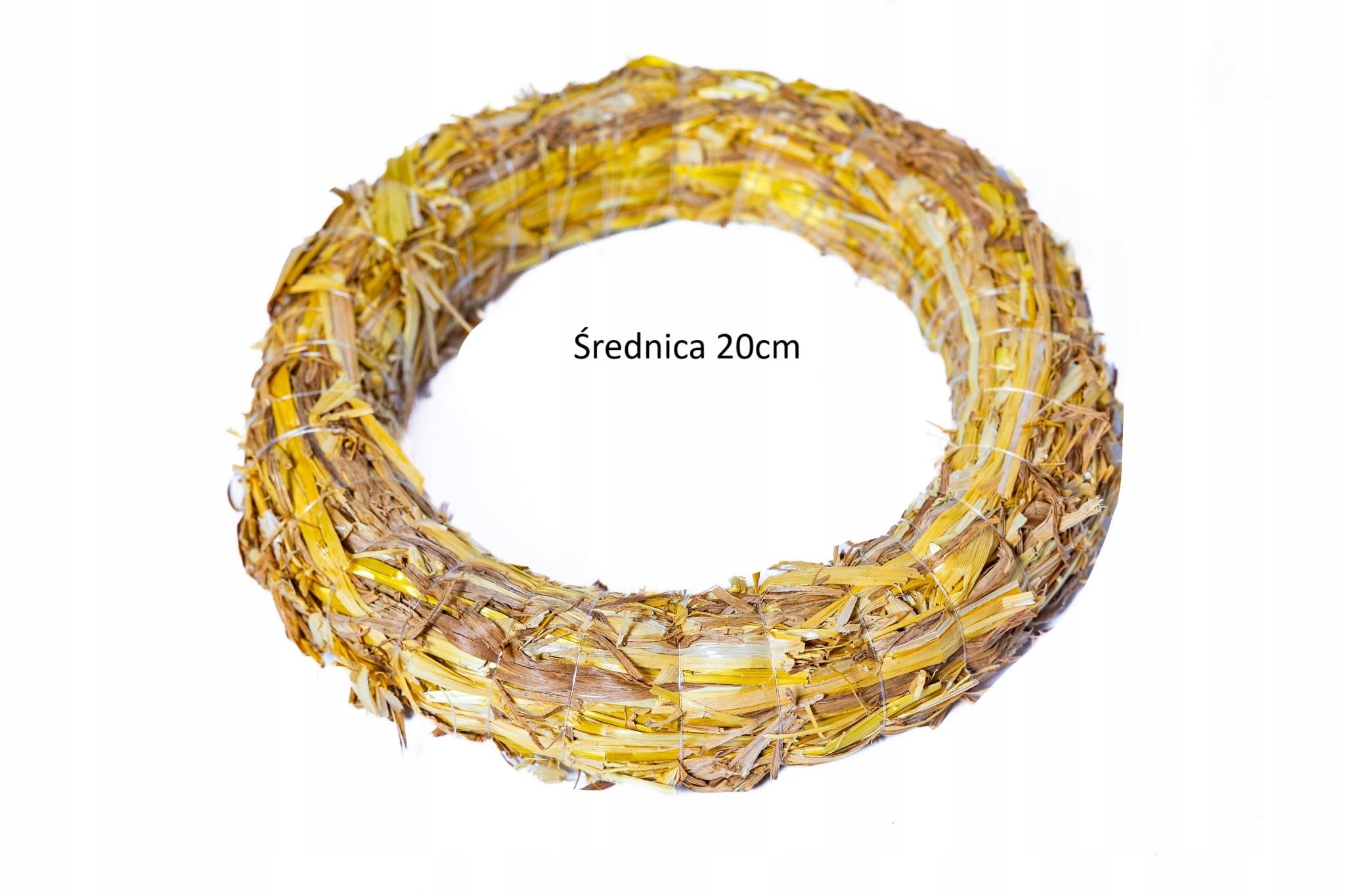  Salmu vainags ieklāšana uz skaņotājs vainagi bāze pēc vainags 40cm 1 gab.