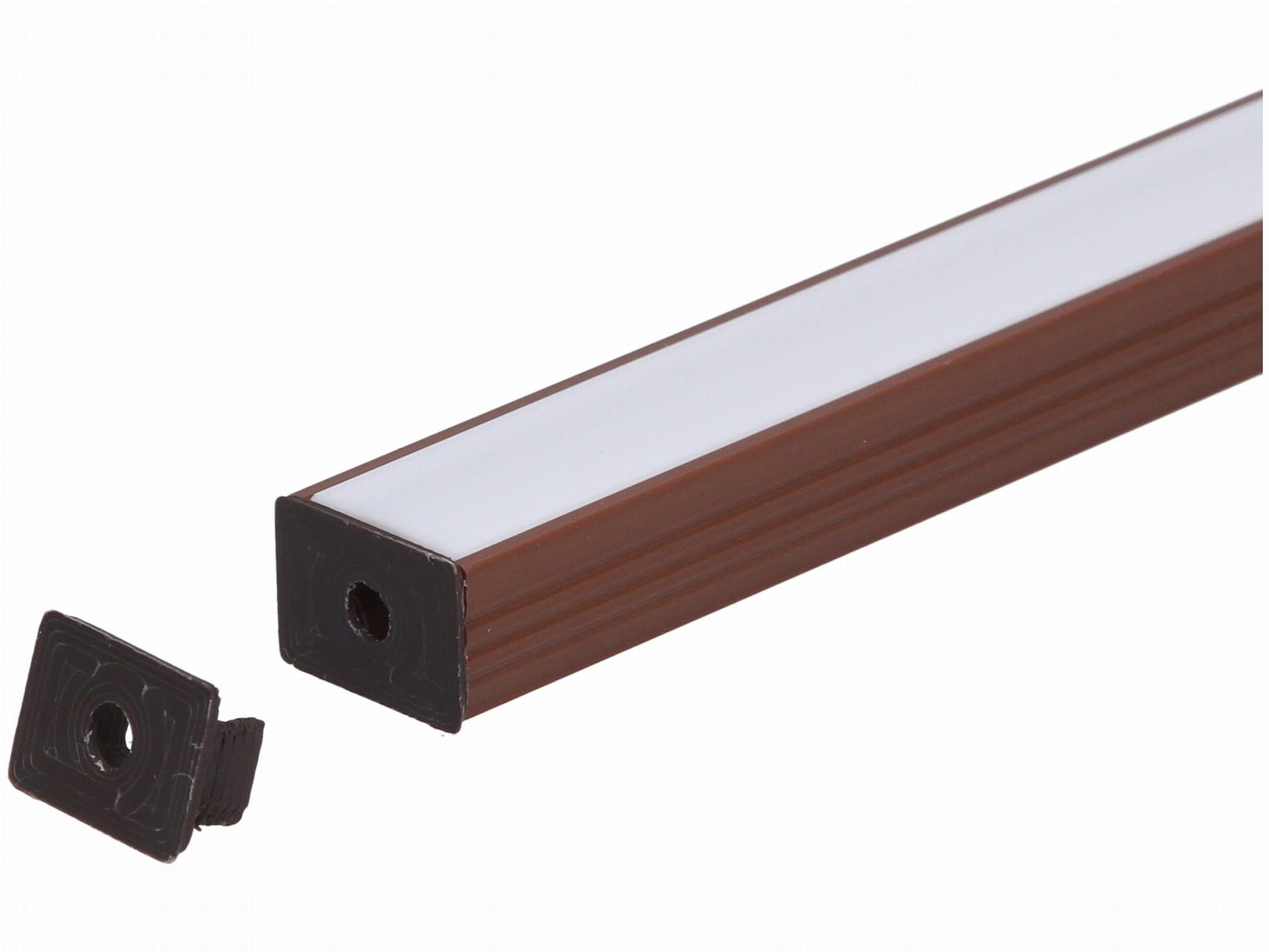 Dangtelis pvc corner juodos spalvos