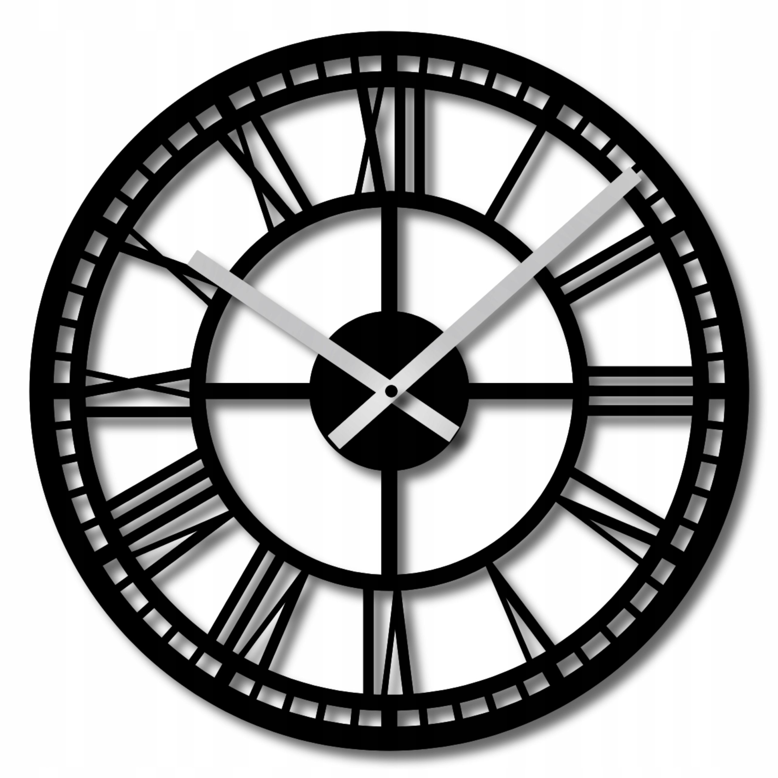  Wall clock 60 cm clock on the wall big clock openwork classic big numbers